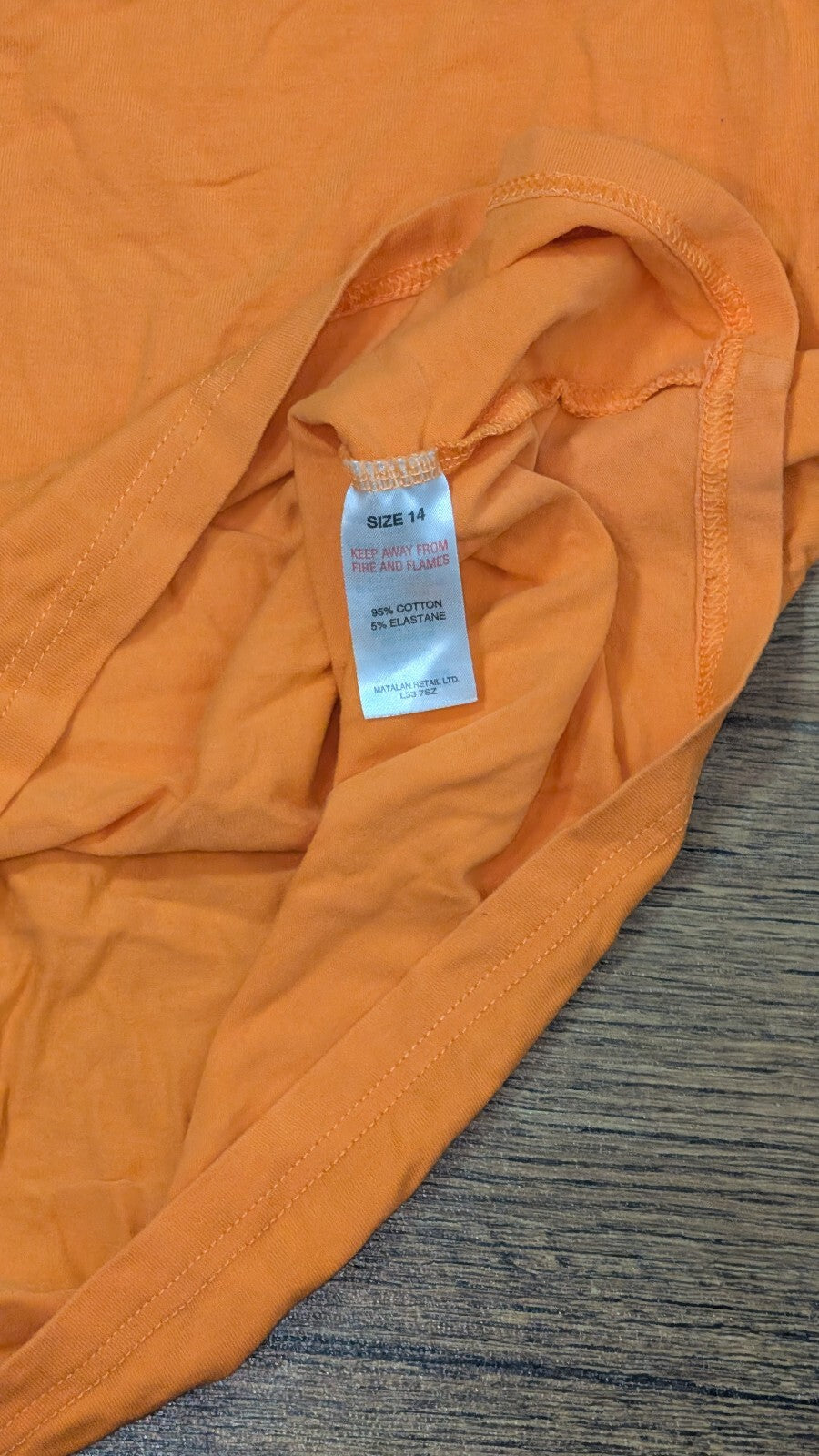 Papaya Women's Vest - Orange - Size 14