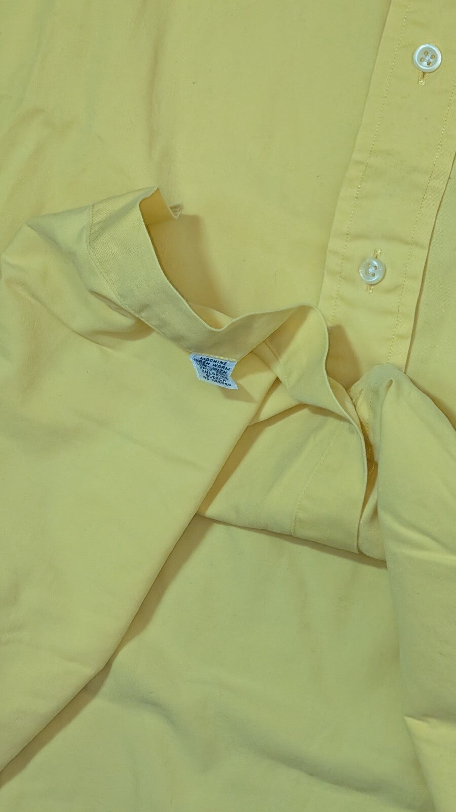 Ralph Lauren Men's Blake Shirt - Yellow - Size XL