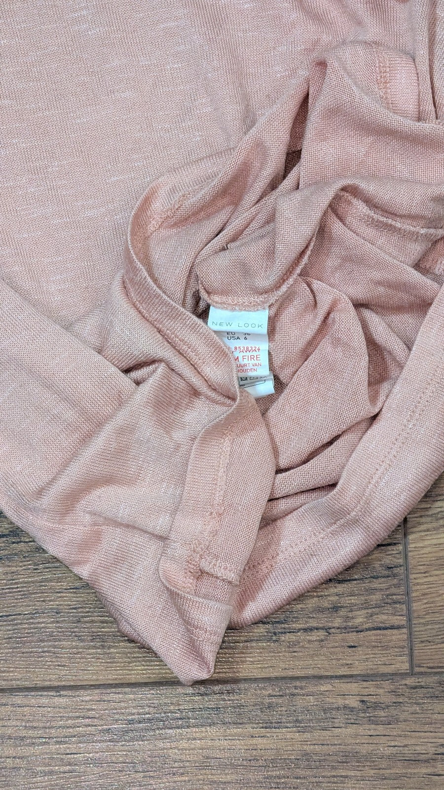 New Look Women's T Shirt - Pink - Size 10