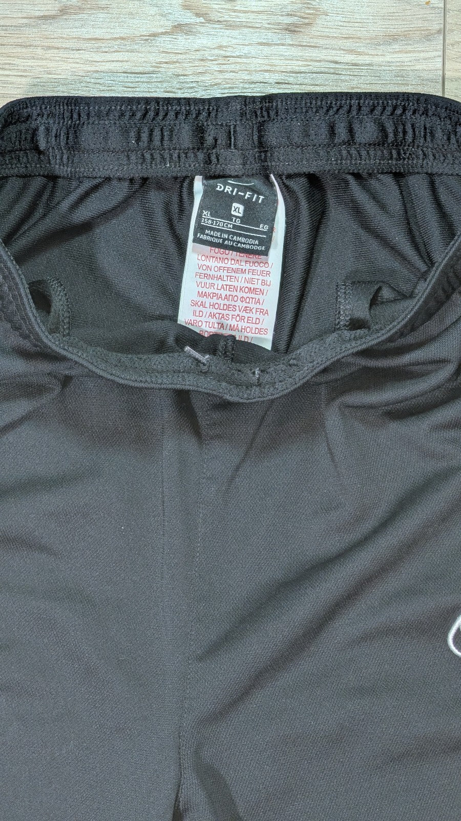 Nike Kid's Boys Dri-Fit Joggers - Black - Size XL