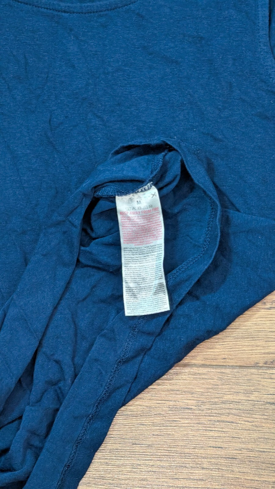 Beloved Women's Vest T Shirt - Navy - Size Medium