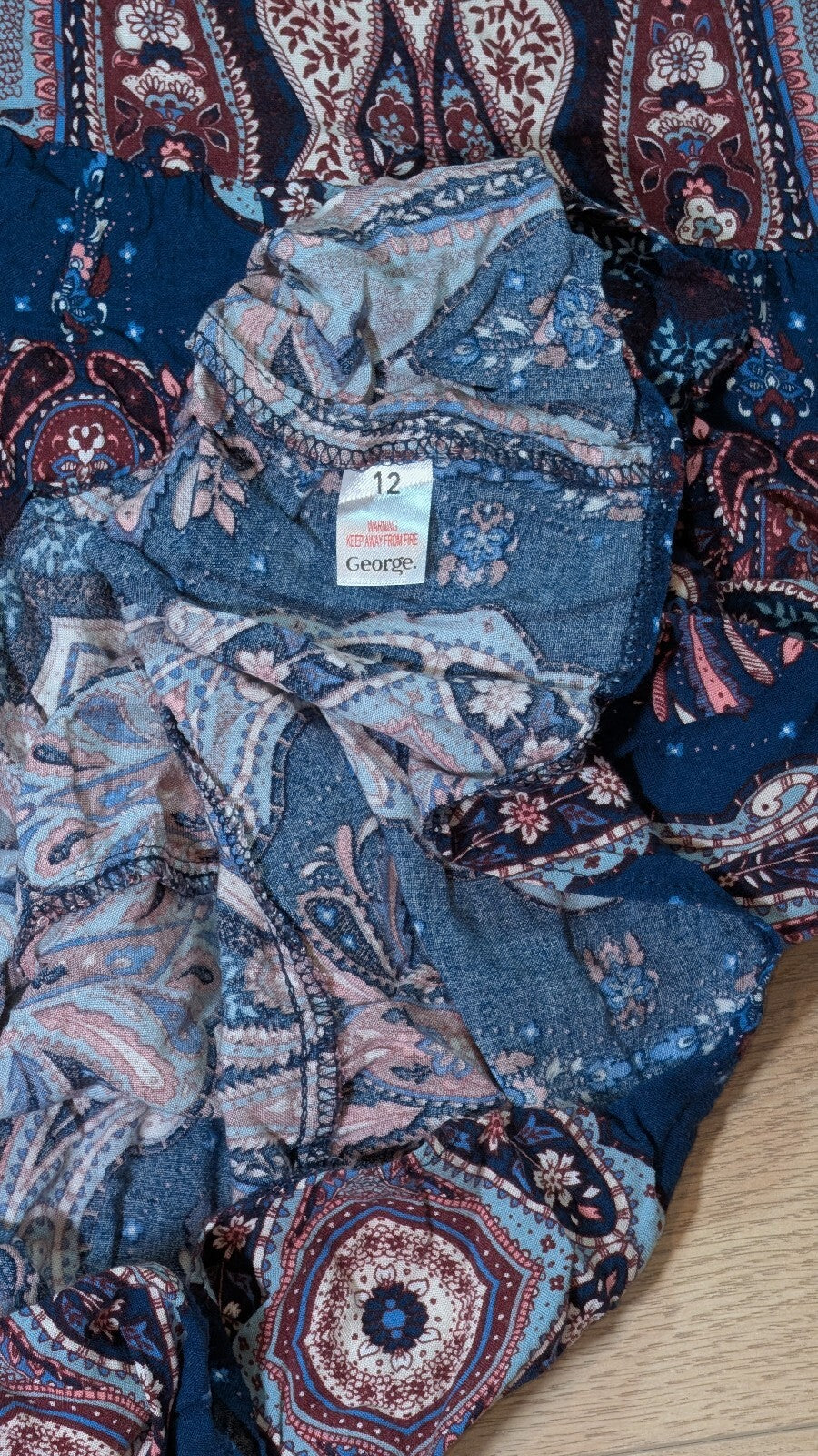 George Women's Dress - Blue - Size 12