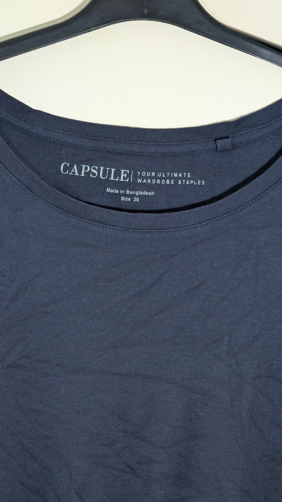 Capsule Women's T Shirt - Navy - Size 20