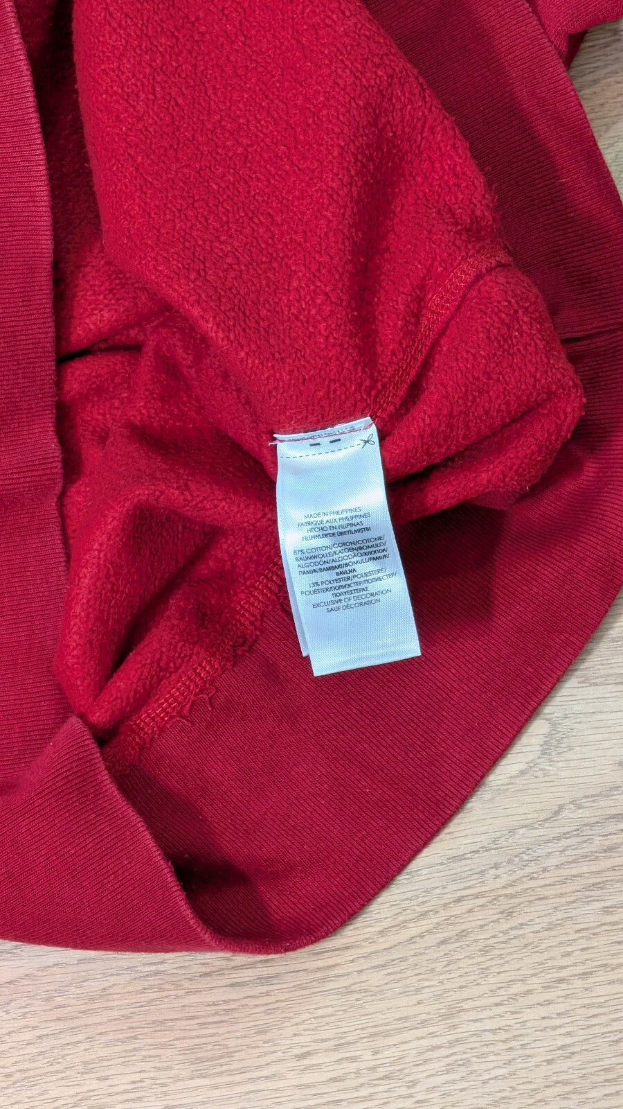 Ralph Lauren Men's Sweatshirt Jumper - Red - Size Medium