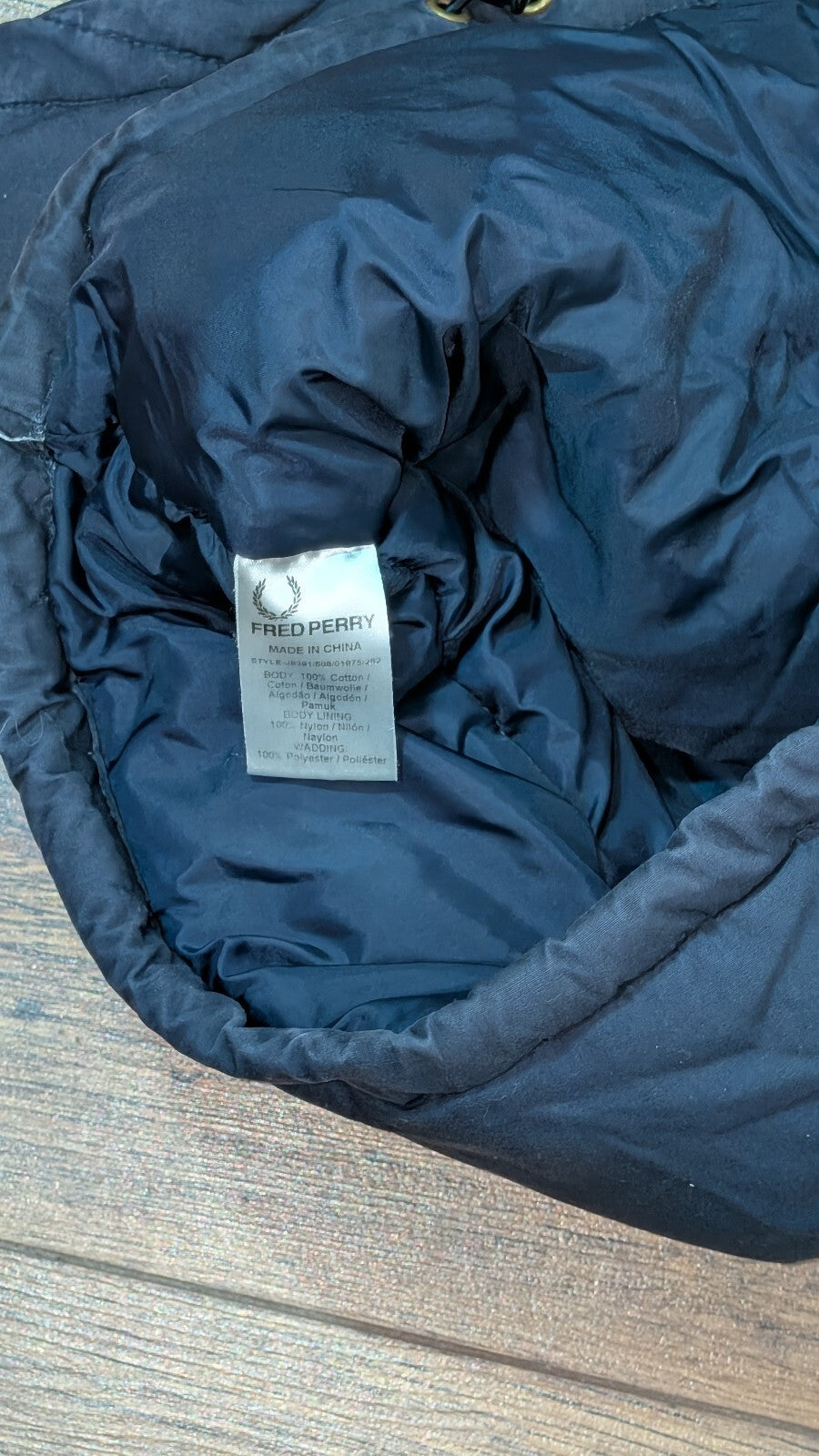Fred Perry Men's Gilet Jacket - Navy - Size XS