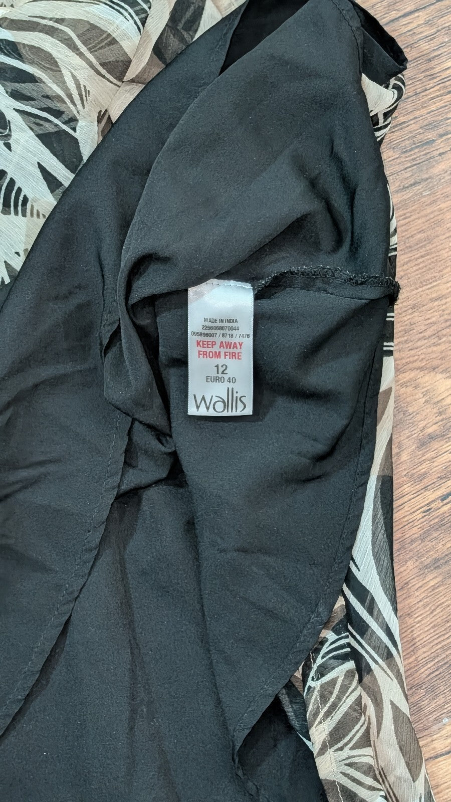 Wallis Women's Dress - Brown - Size 12