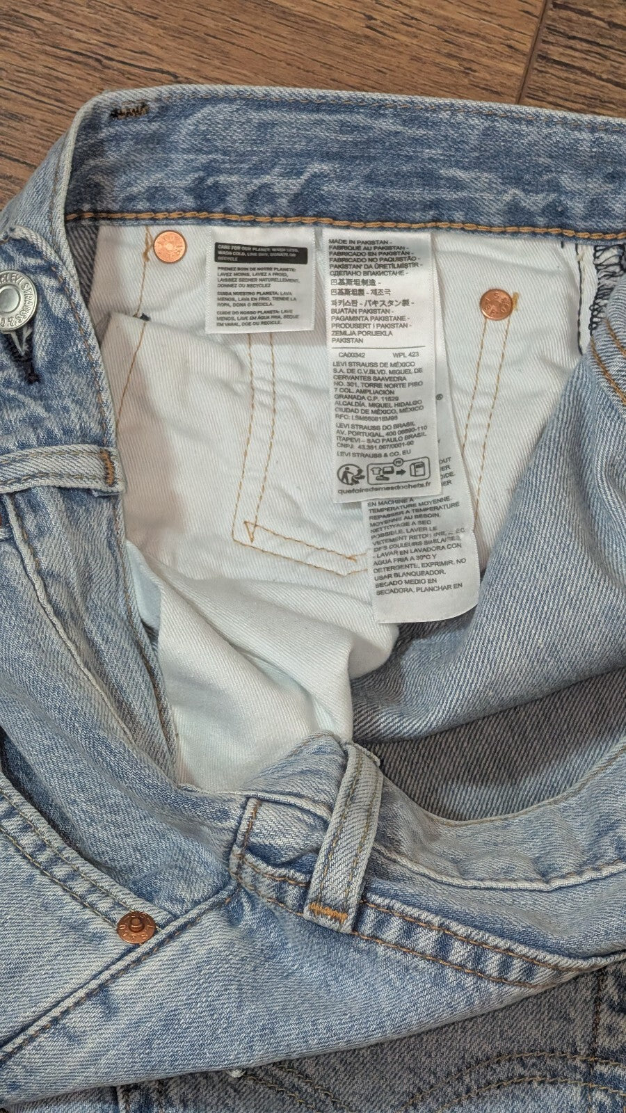Levi's Men's 568 Loose Straight Jeans - Blue - Size 29W 32L