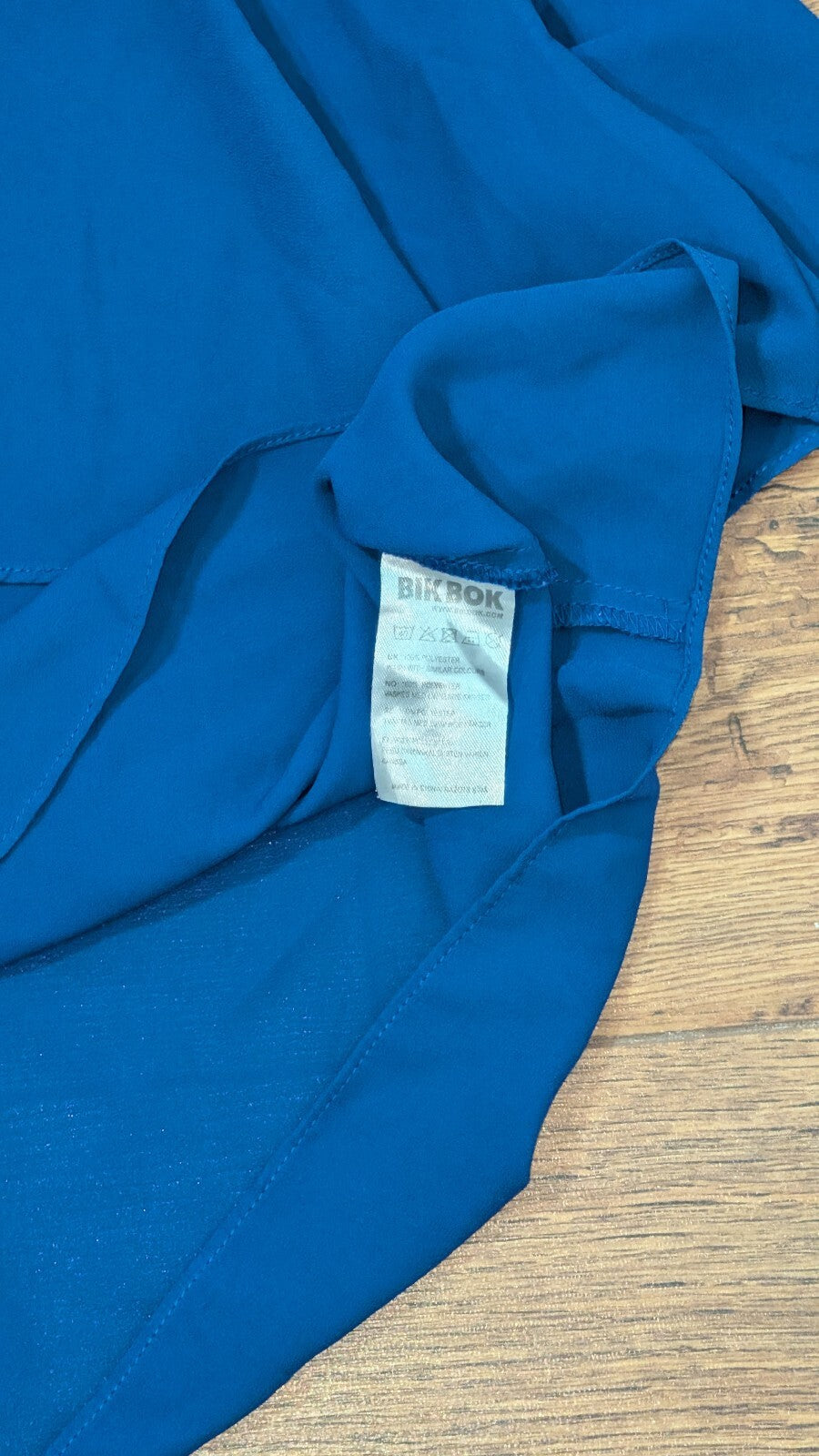 Bik Bok Women's Vest T Shirt - Blue - Size Medium