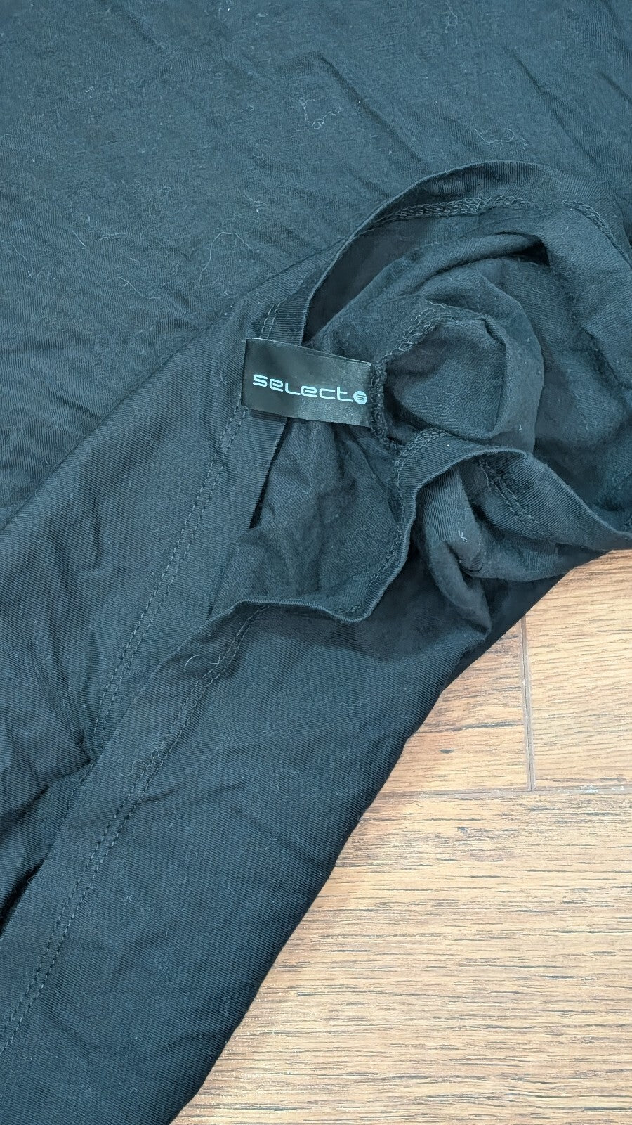 Select Women's Vest T Shirt - Black - Size 10