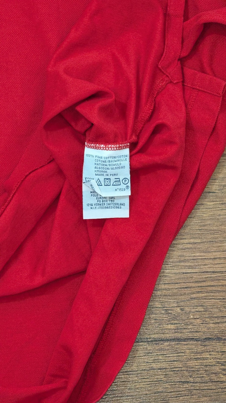 Ralph Lauren Men's Pro Fit Polo T Shirt - Red - Size XXL