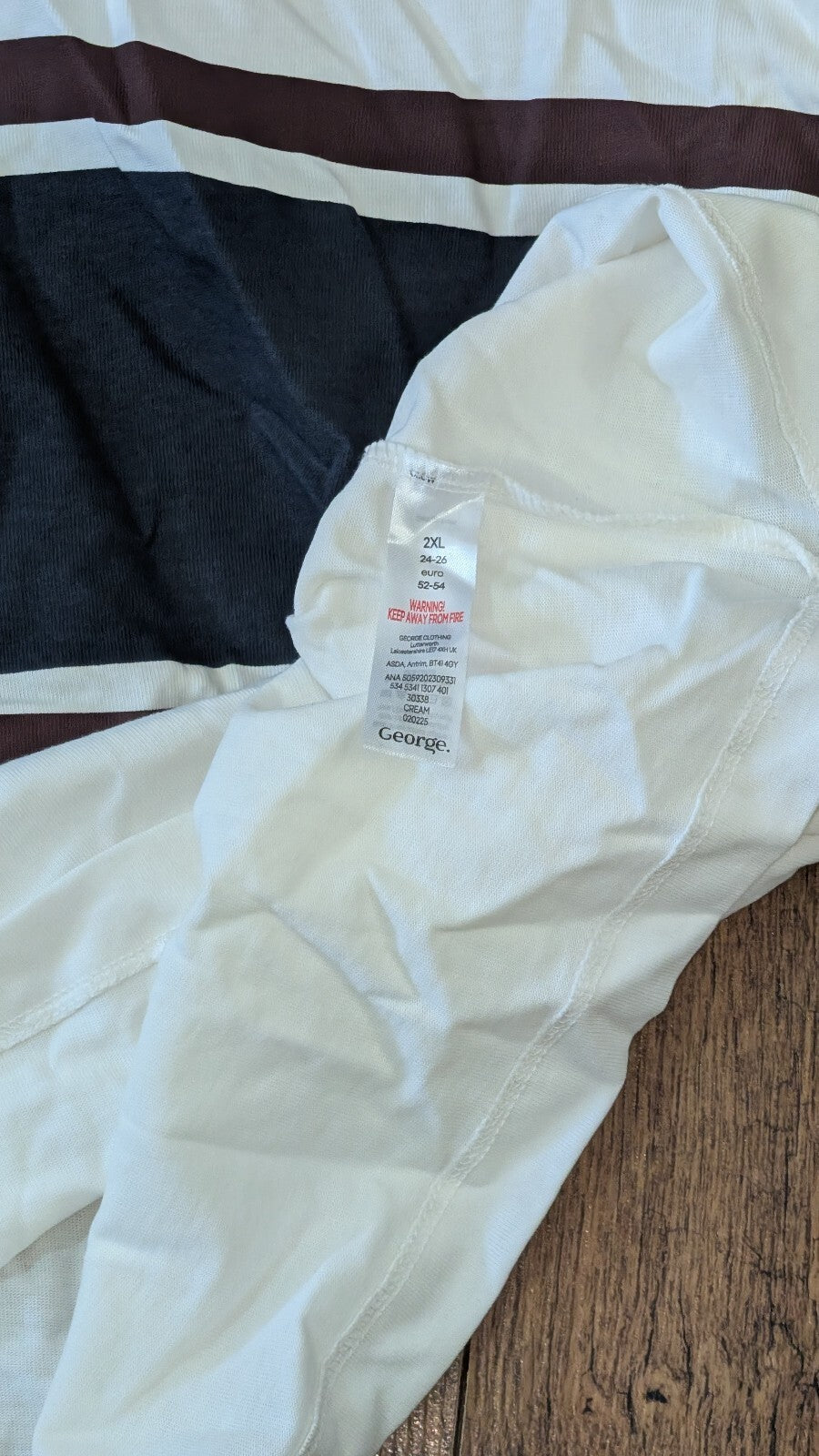 George Women's Polo T Shirt - White - Size XXL