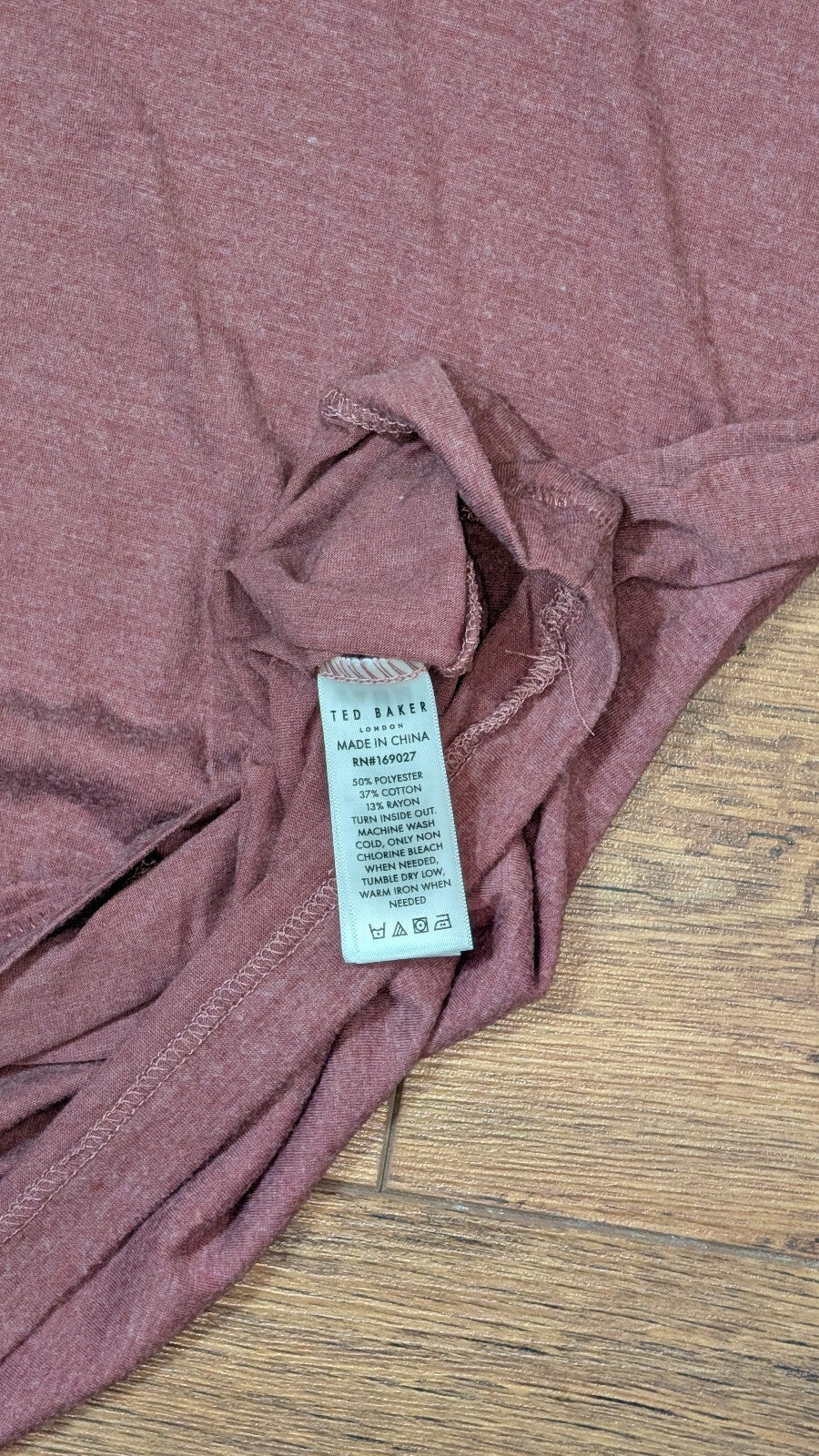 Ted Baker Men's T Shirt - Red - Size Large
