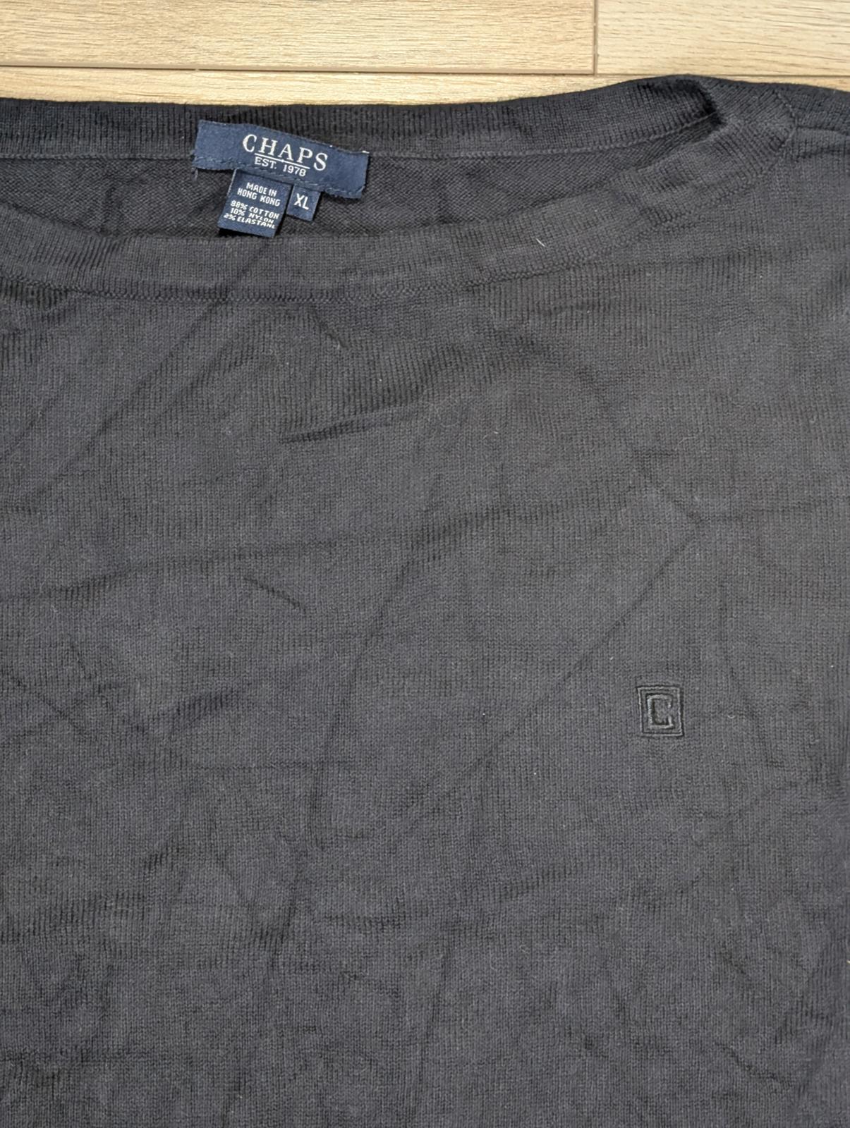 Chaps Women's Sweatshirt Jumper - Navy - Size XL