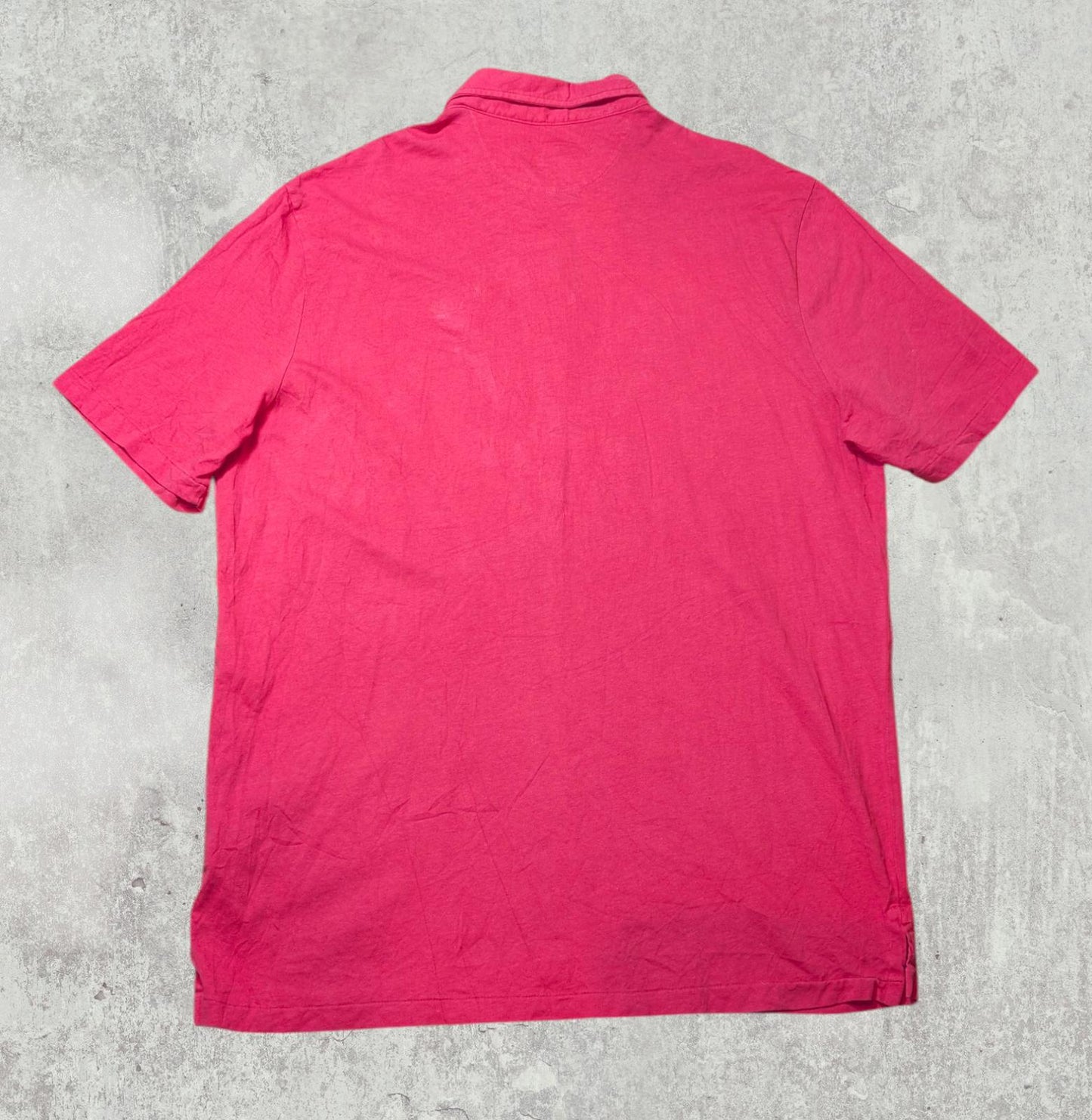 Ralph Lauren Men's Classic Fit Polo T Shirt - Red - Size Large