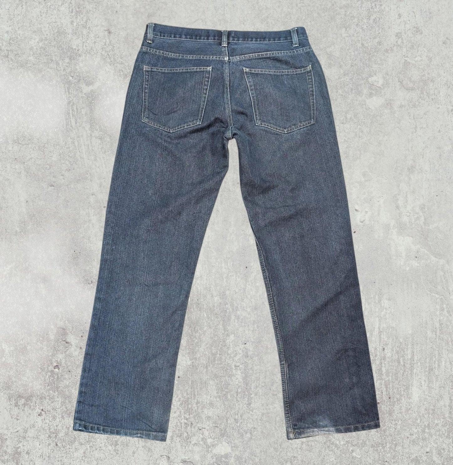 PRM DNM89 George Men's Straight Jeans - Blue - Size 32W 29L