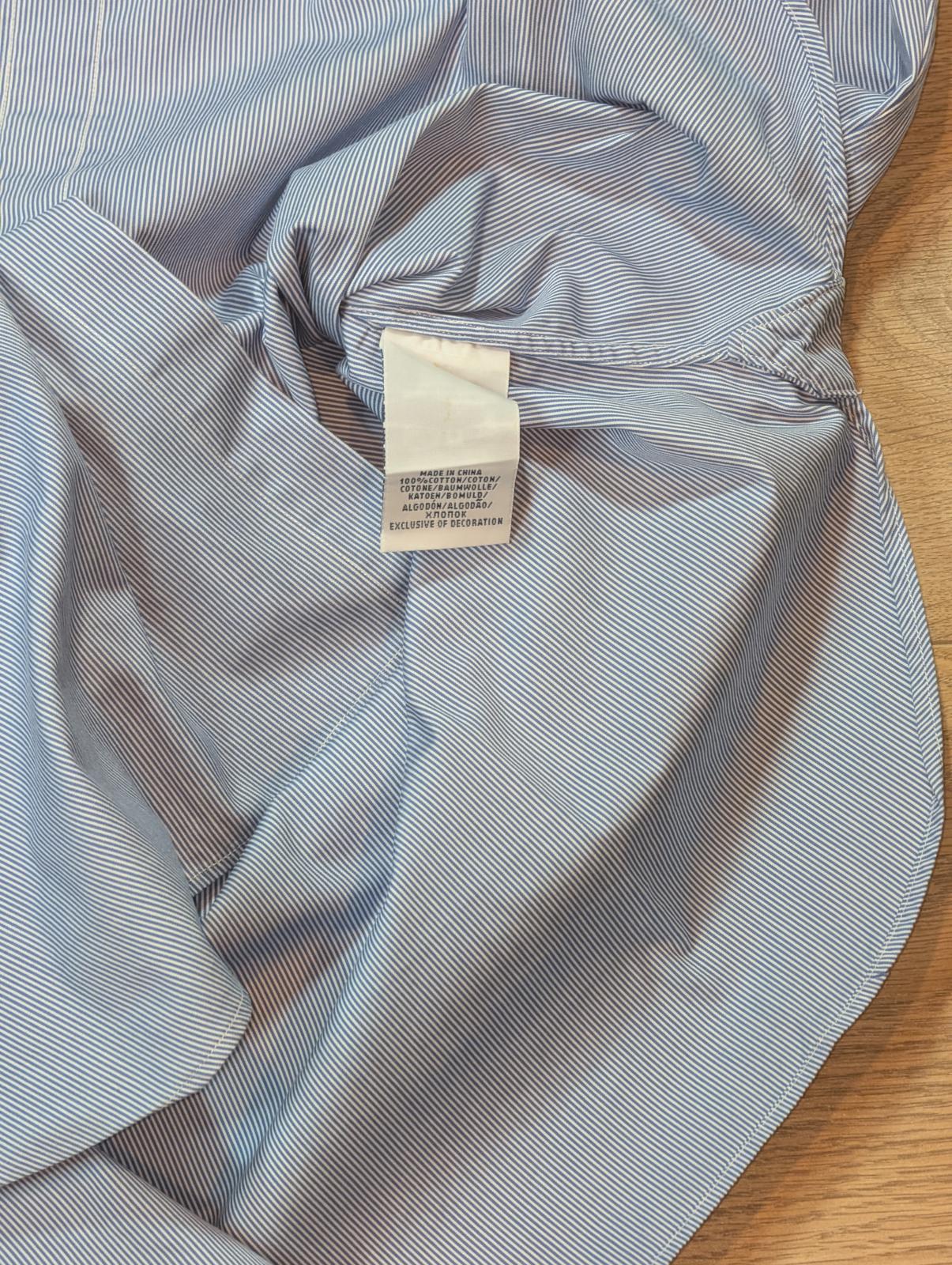 Ralph Lauren Men's Striped Shirt - Blue - Size Small