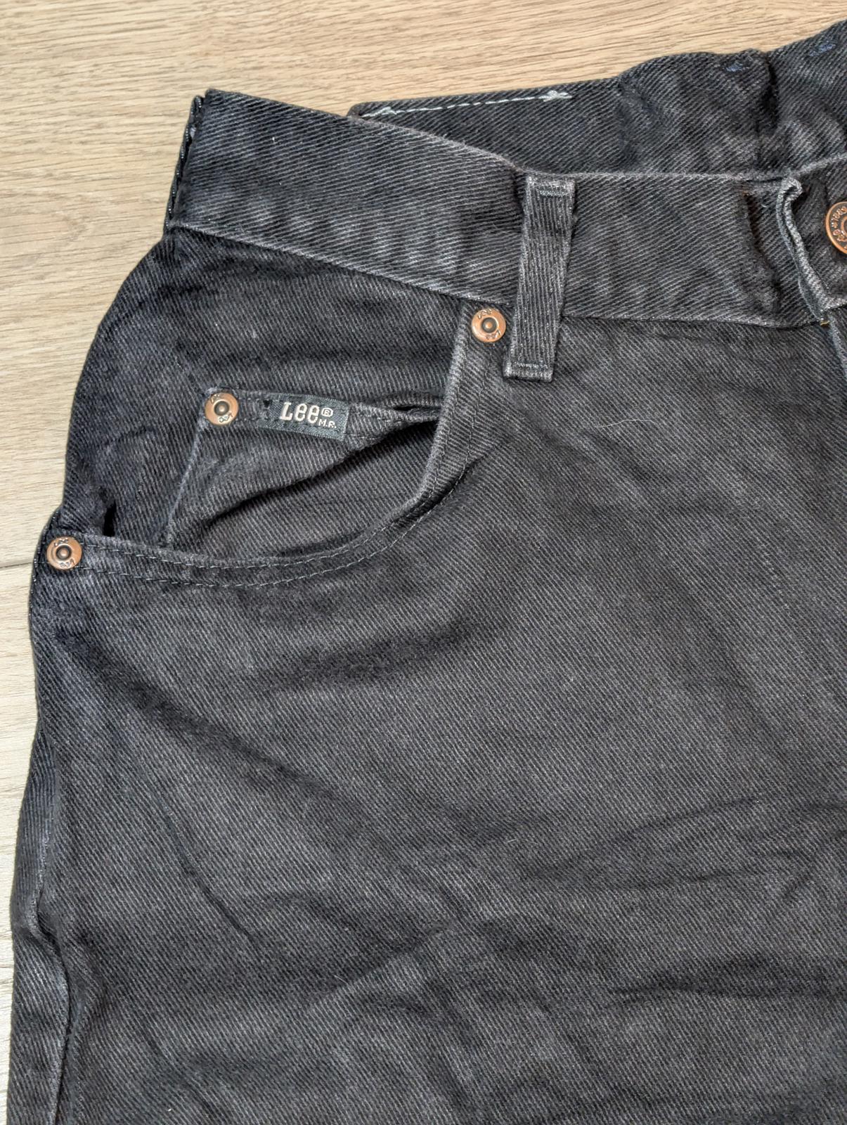 Lee Women's Straight Jeans - Black - Size 30W 28L