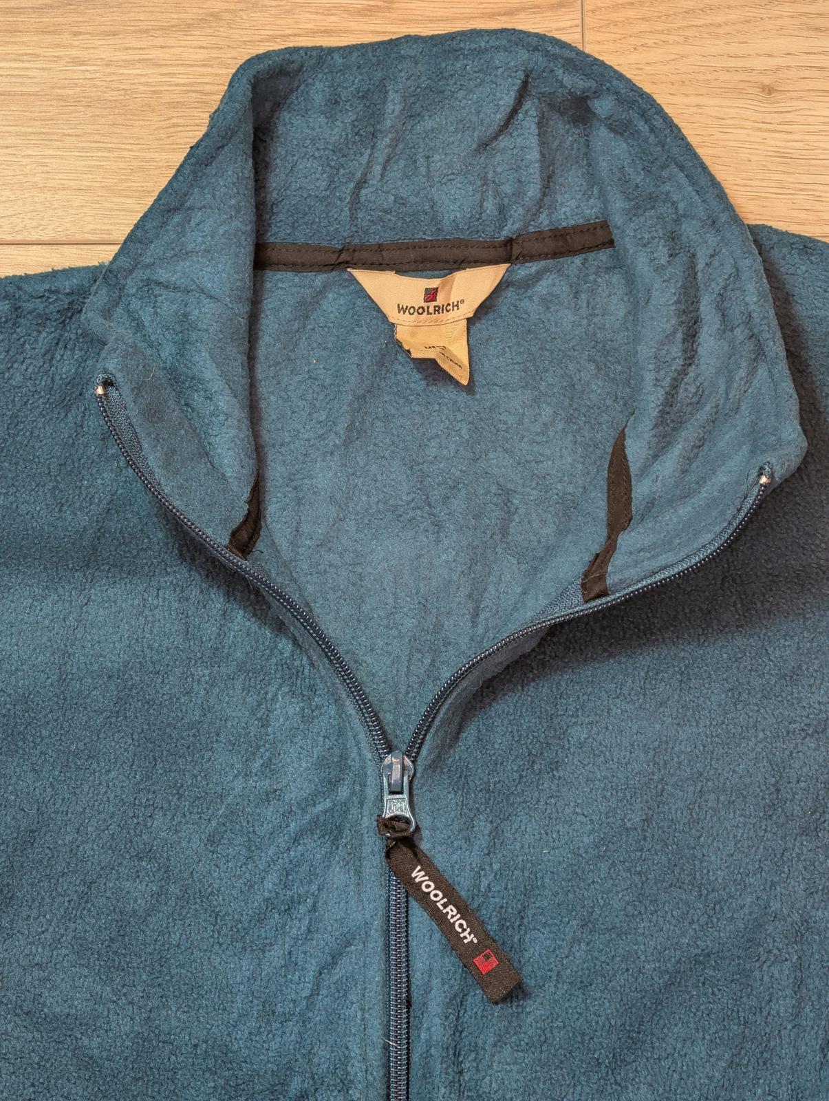 Woolrich Men's Vest Fleece Jacket - Green - Size XL