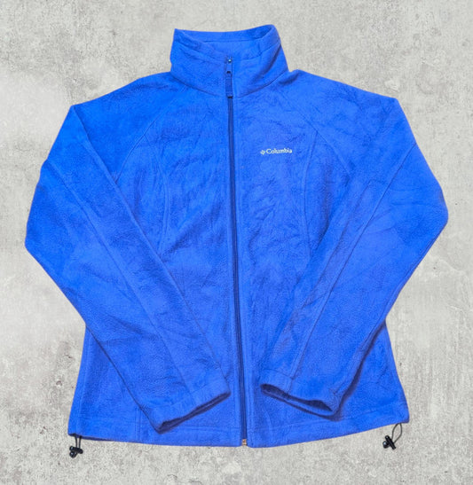 Columbia Women's Fleece Jacket - Purple - Size Medium