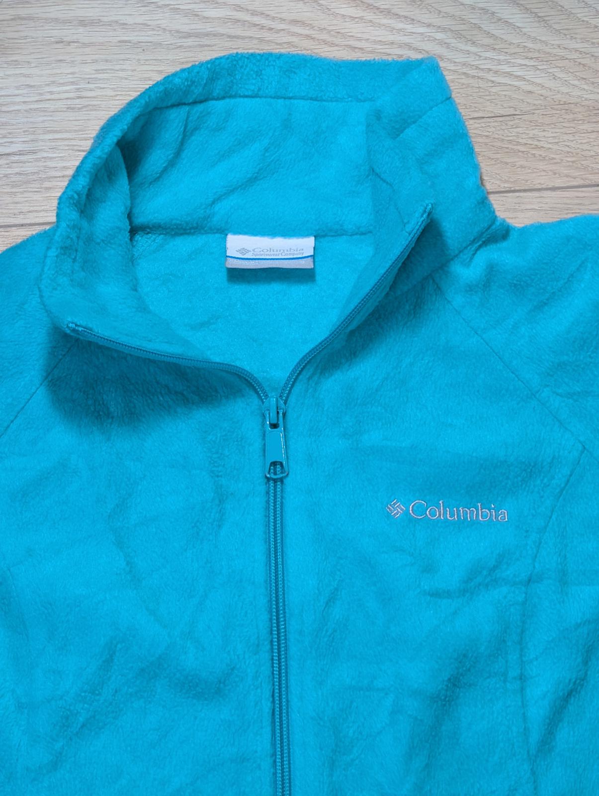 Columbia Women's Fleece Jacket - Green - Size Small