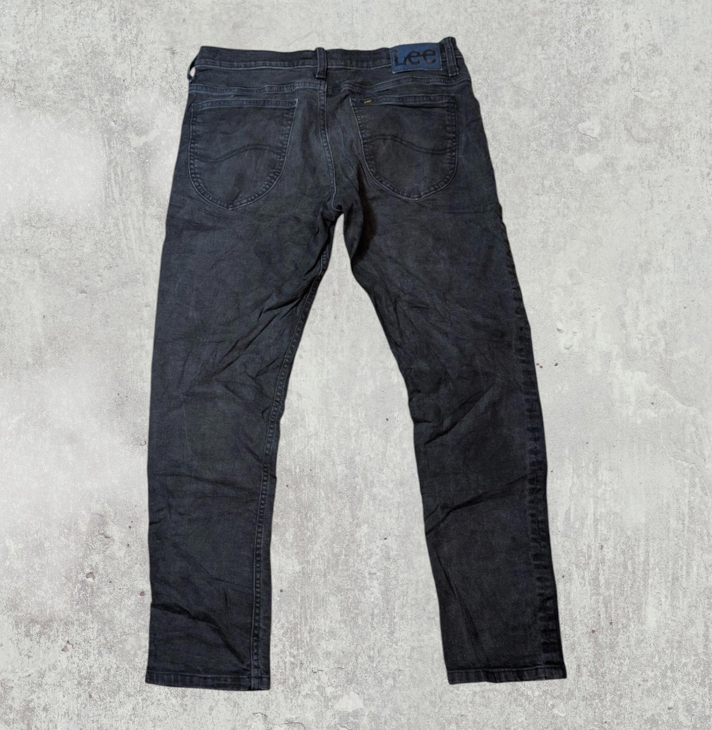 Lee Men's Eric Skinny Jeans - Black - Size 31W 26L
