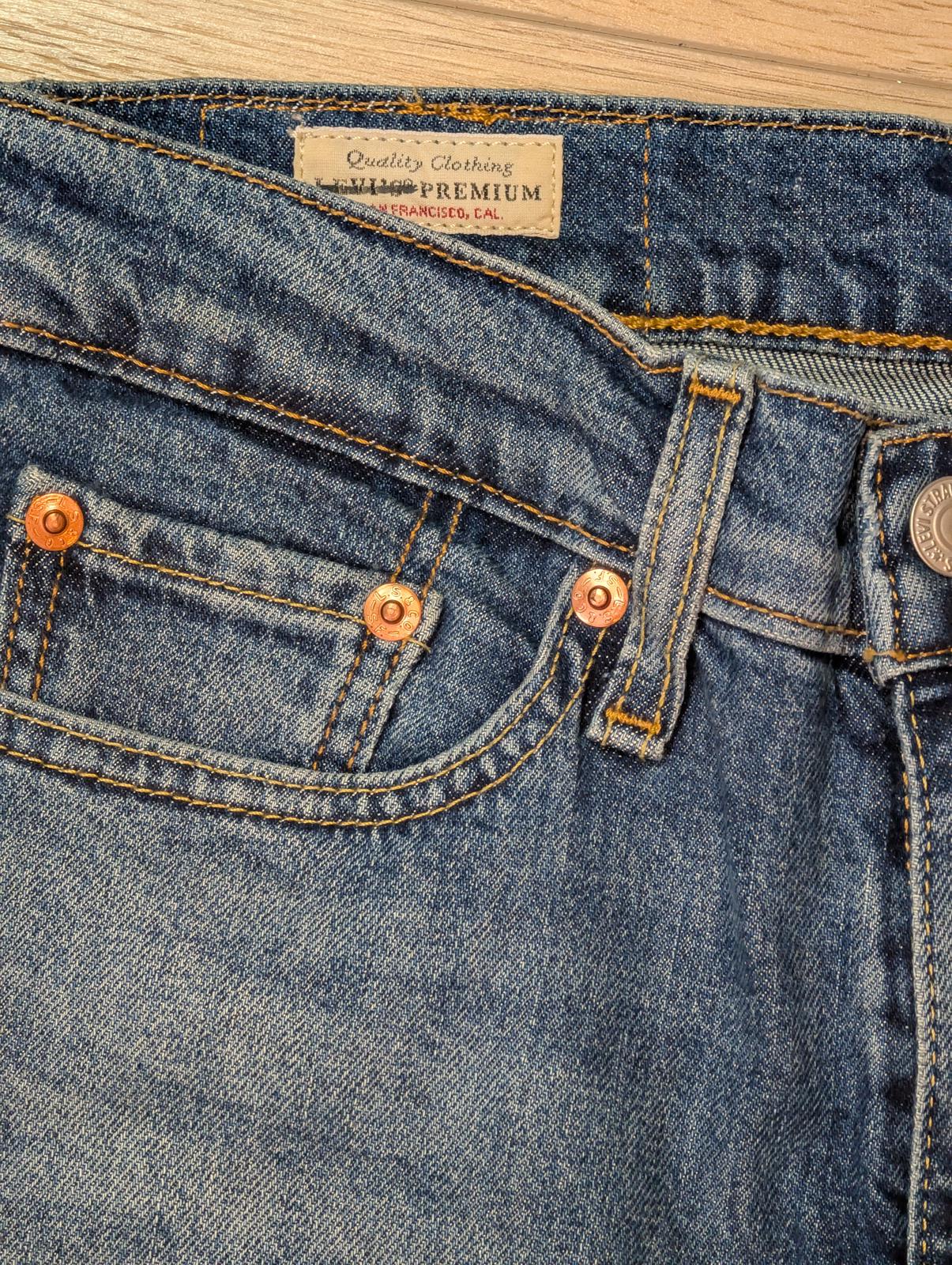 Levi's Men's 510 Premium Skinny Jeans - Blue - Size 29W 32L