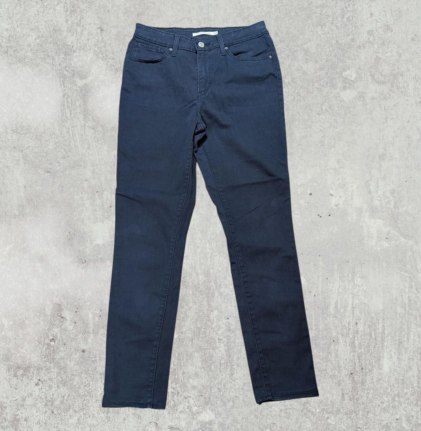 Levi's Women's 721 High Rise Skinny Chino Trousers - Navy - 28W 28L