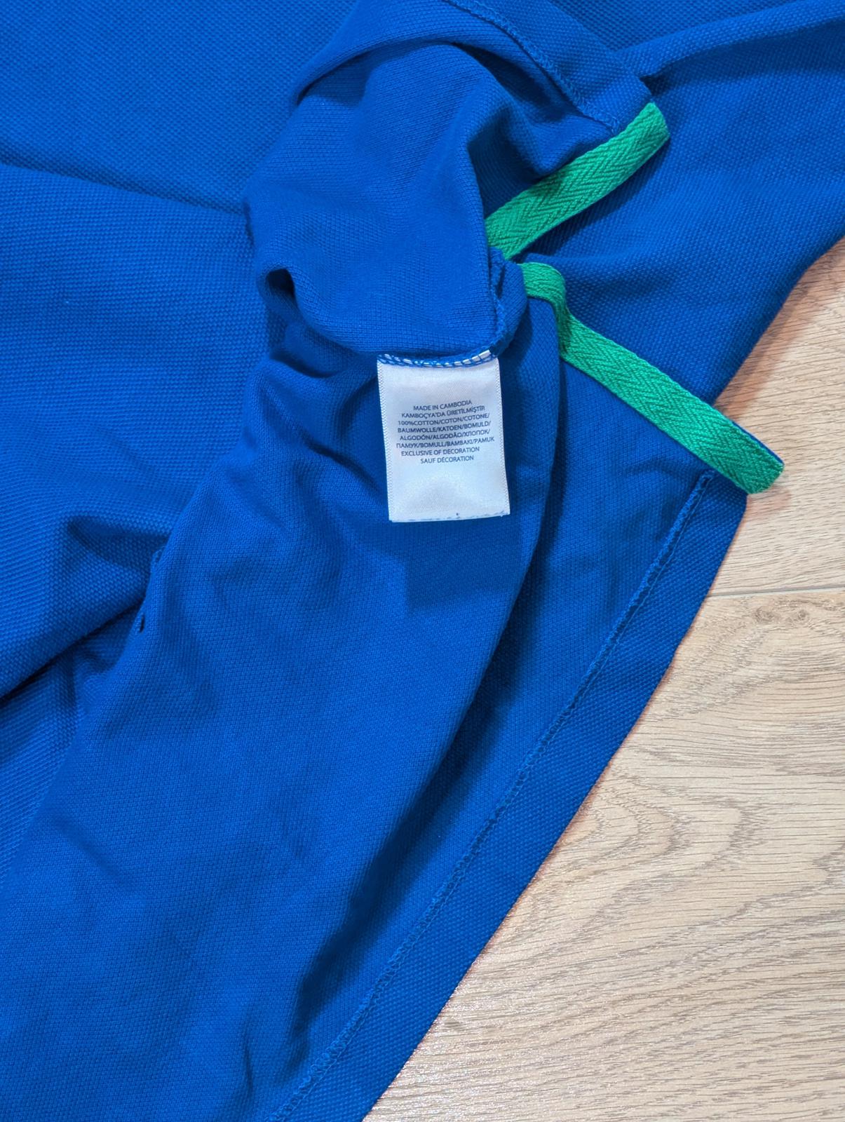 Ralph Lauren Men's Custom Fit Big Pony Polo T Shirt - Blue - Size XL