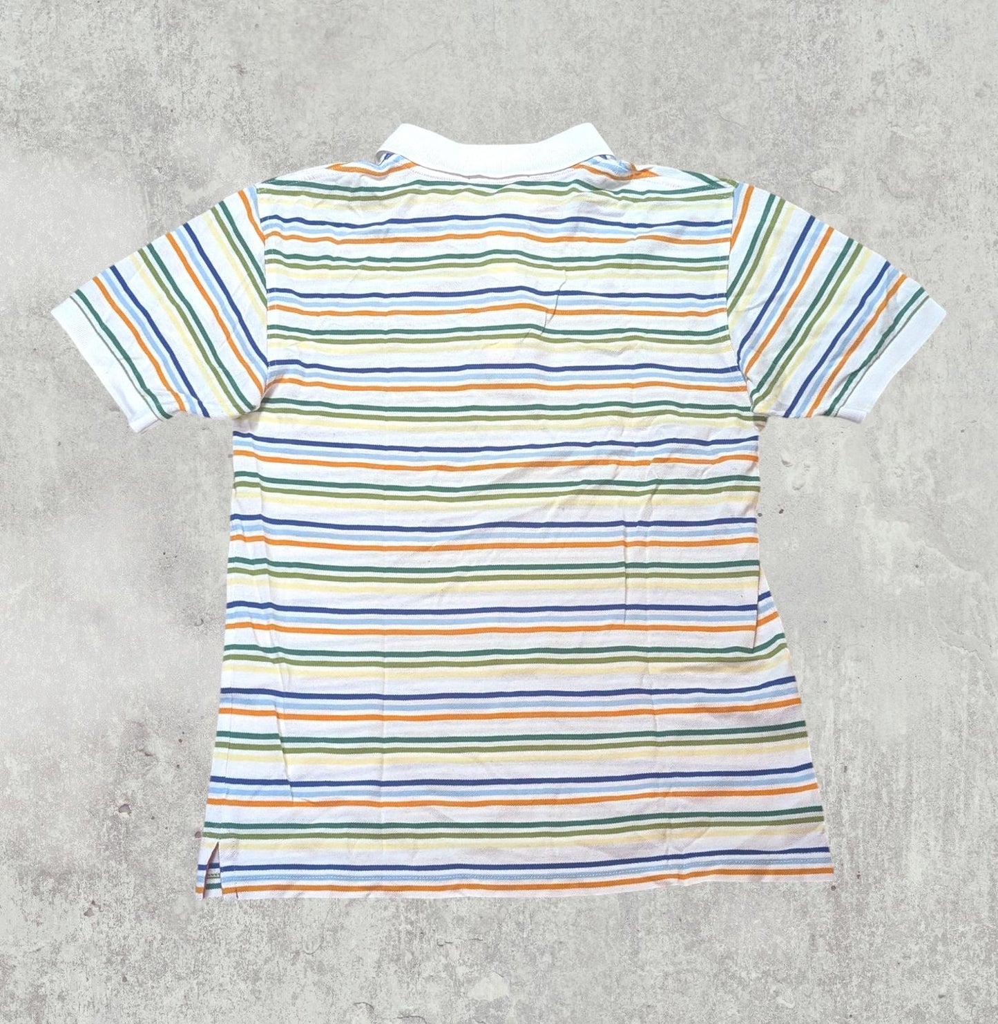 Fred Perry Men's Striped Polo T Shirt - White - Size XS
