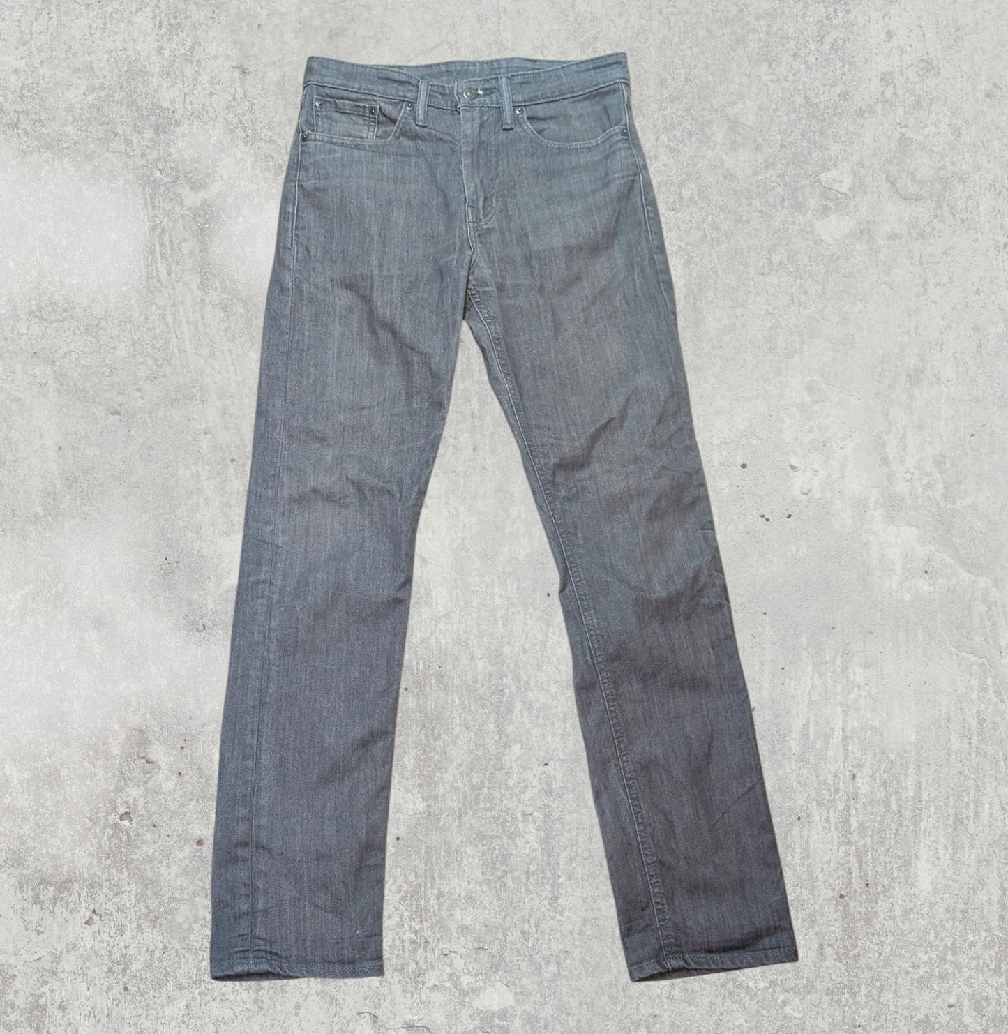 Levi's Men's 522 Slim Jeans - Grey - Size 29W 32L