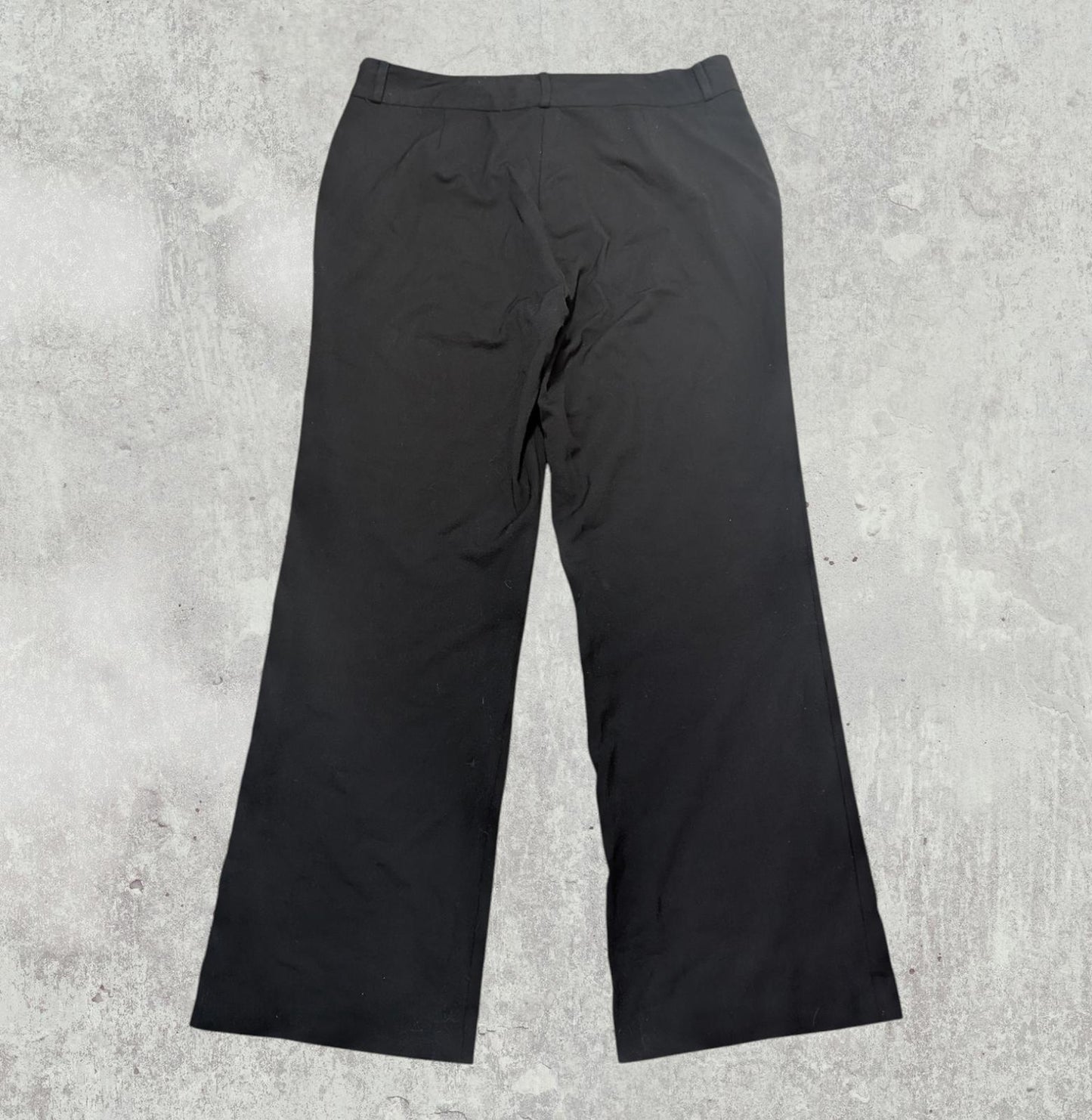 Lauren Ralph Lauren Women's Trousers - Black - Size 36W 31L