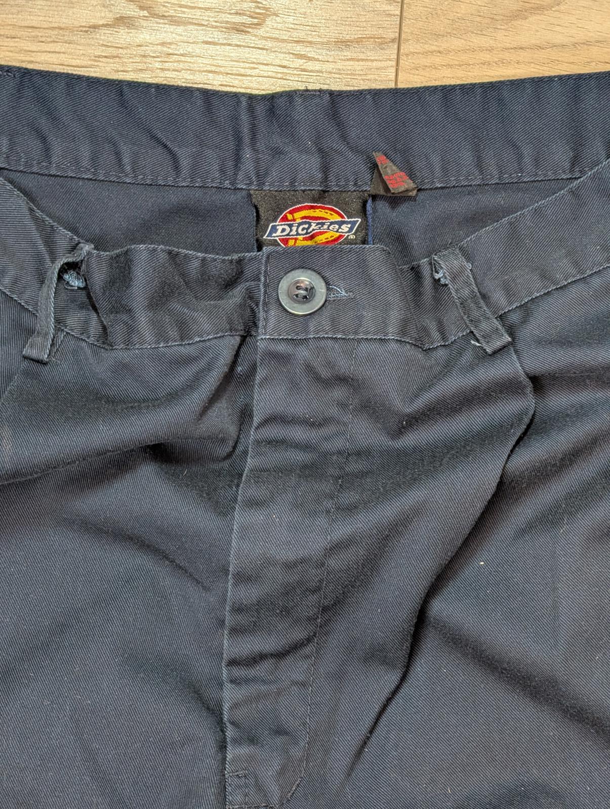 Dickies Men's Cargo Trousers - Navy - Size 38W 30L