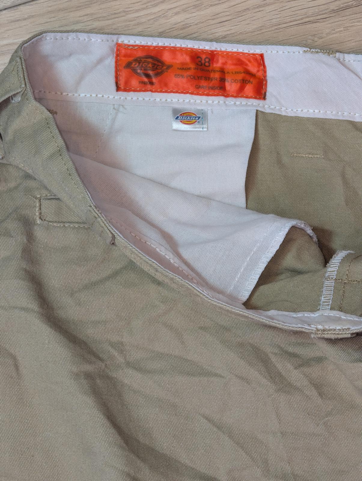 Dickies Men's Cargo Shorts - Beige - Size 38W