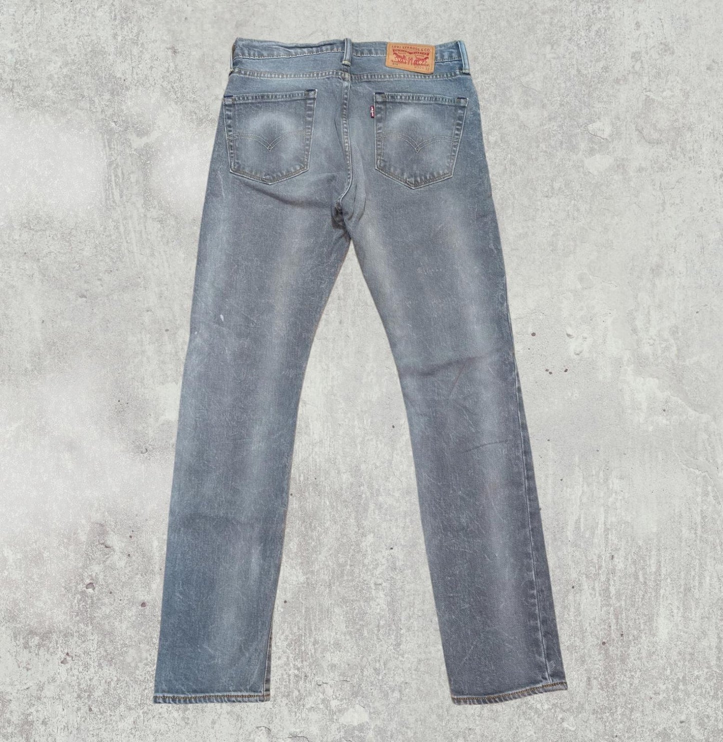 Levi's Men's 510 Skinny Jeans - Grey - Size 30W 32L