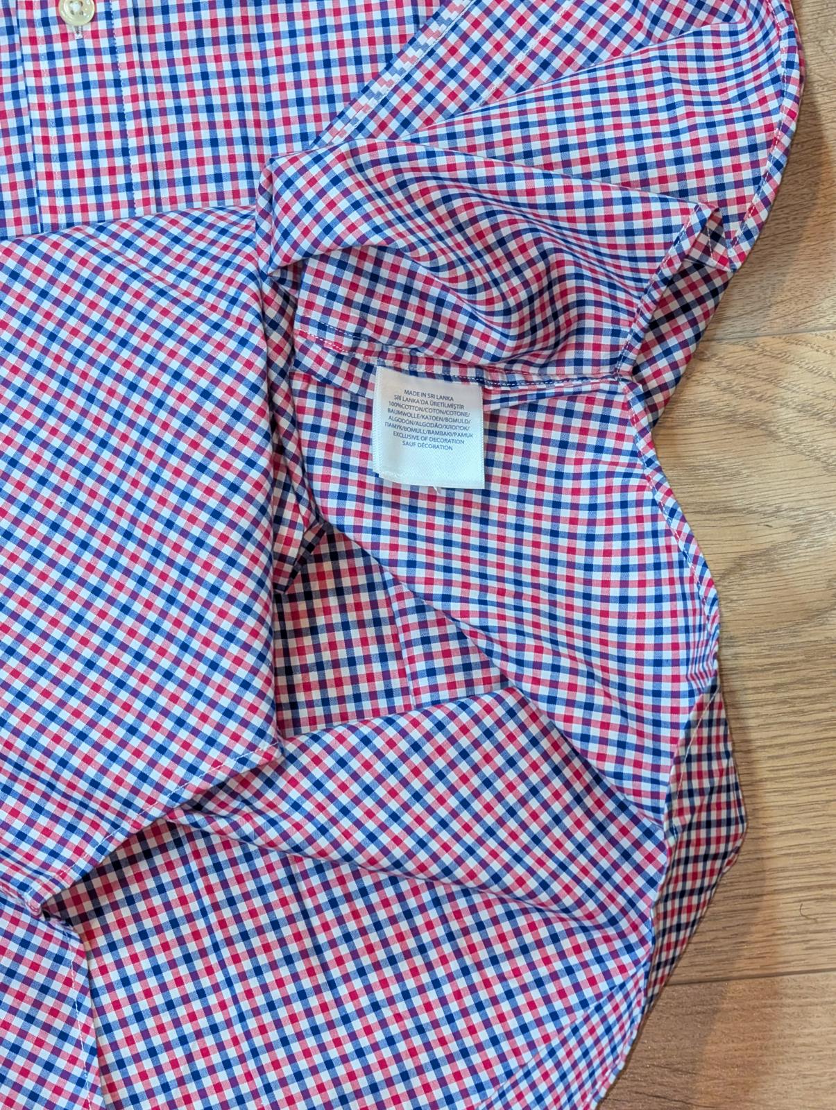 Ralph Lauren Men's Check Shirt - Red - Size XS