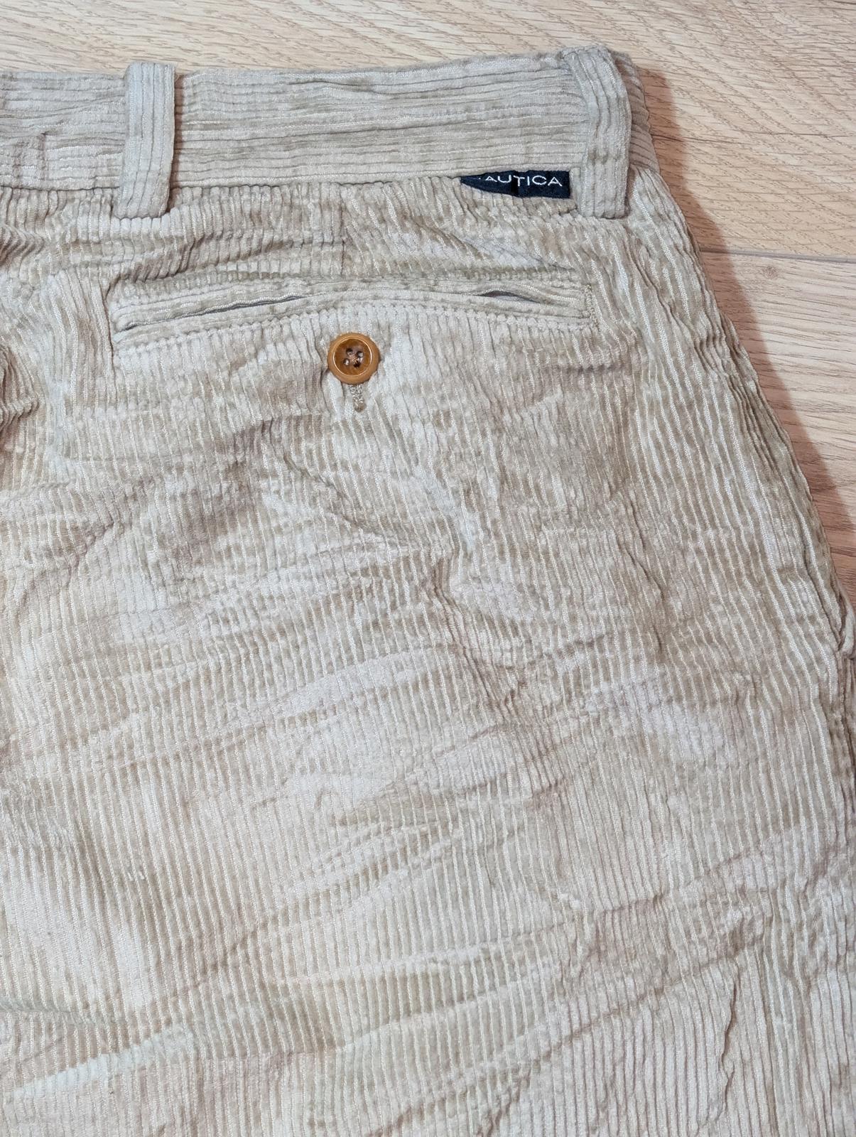 Nautica Men's Rigger Corduroy Trousers - Tan - Size 34W 32L