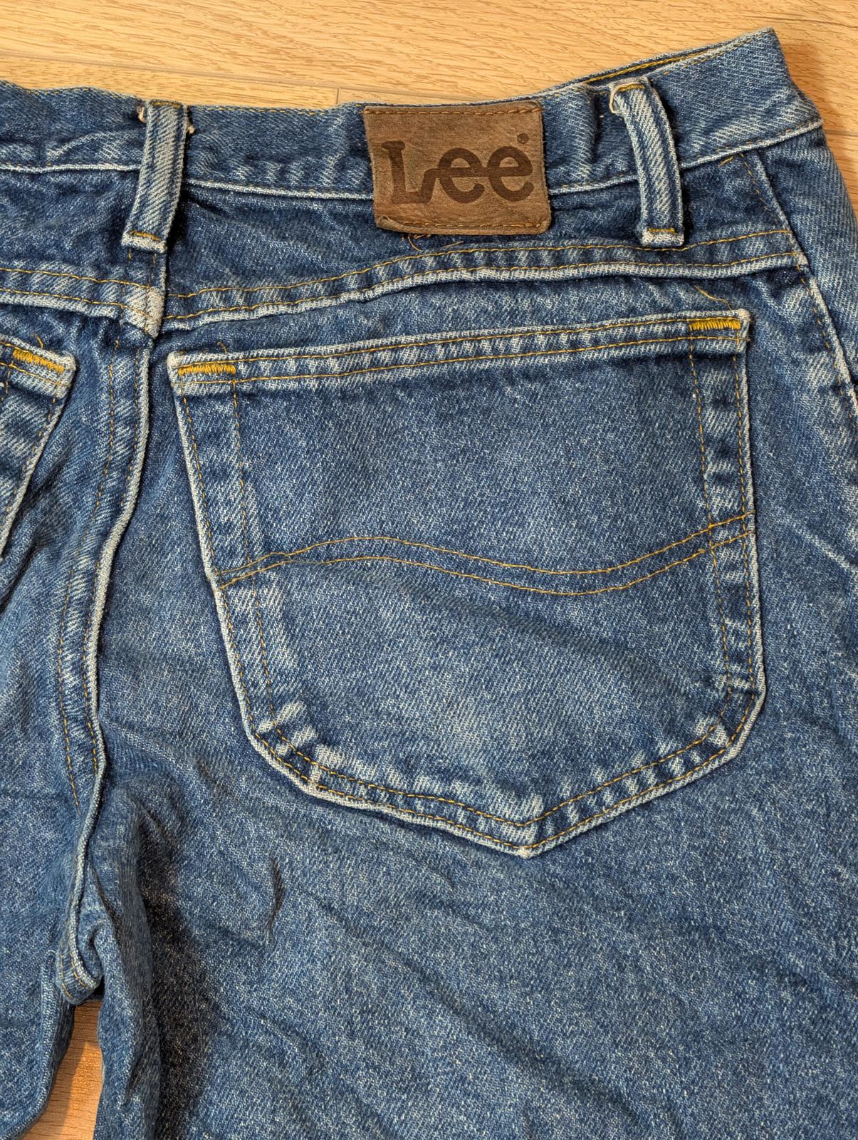 Lee Women's Straight Jeans - Blue - Size 30W 25L