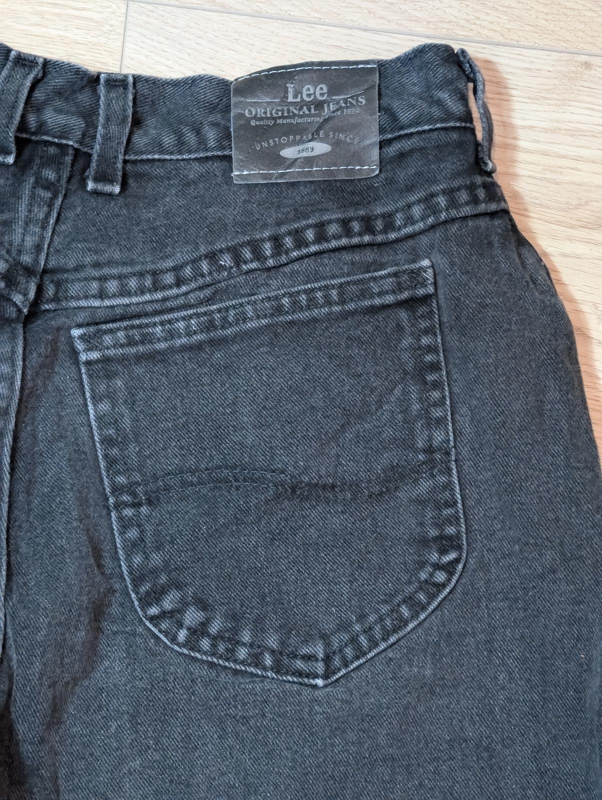 Lee Women's Straight Jeans - Black - Size 28W 27L