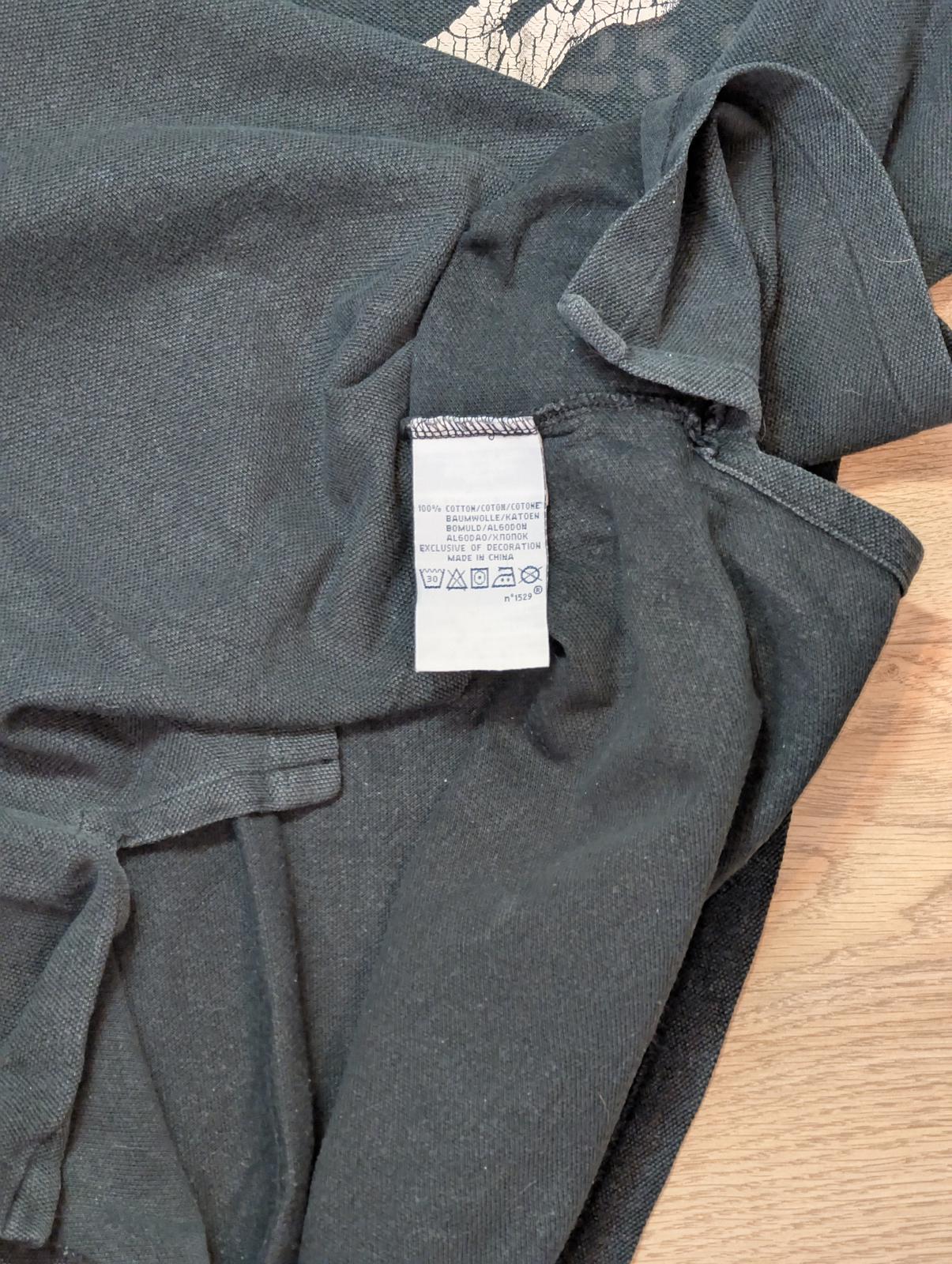 Ralph Lauren Men's Custom Fit 381 Polo T Shirt - Black - Size XXL