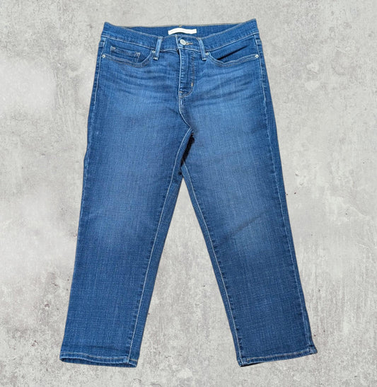 Levi's Women's 311 Shaping Skinny Capri Jeans - Blue - Size 29W 22L