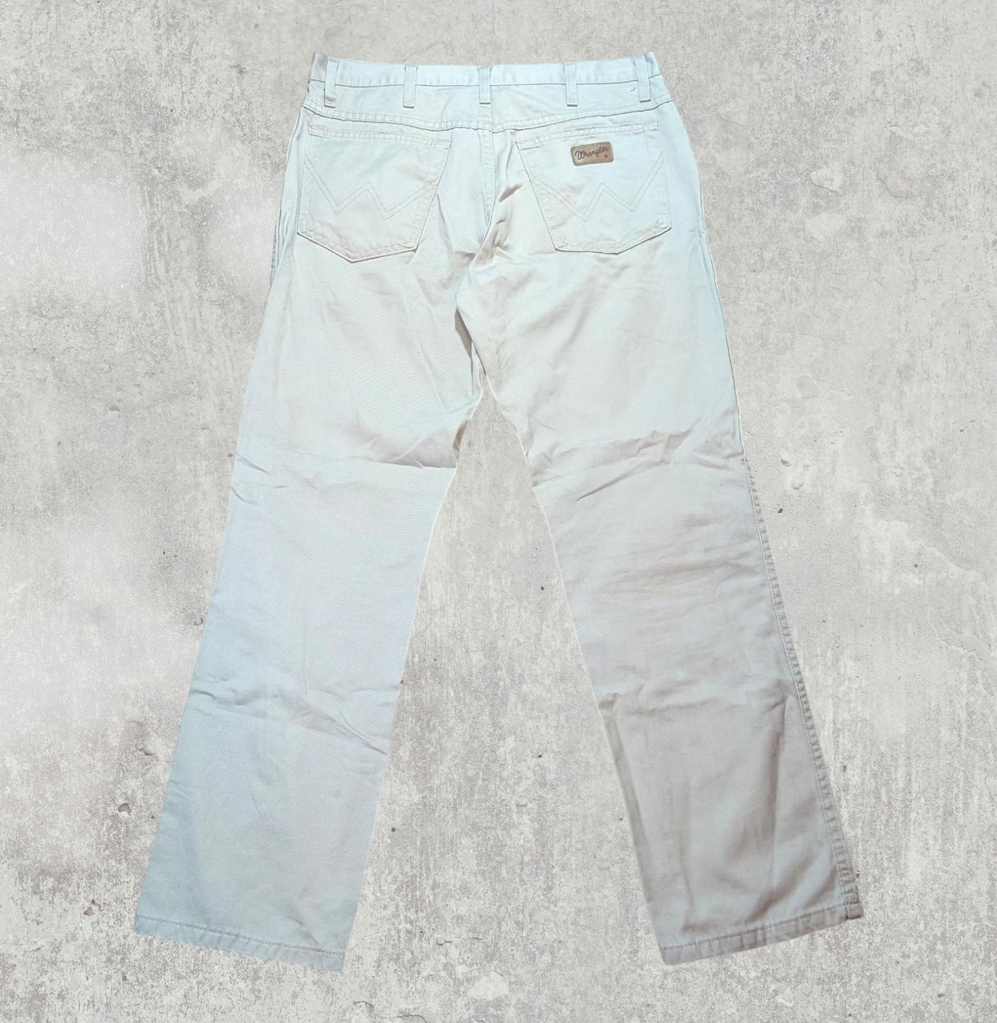 Wrangler Men's Texas Chino Trousers - Tan - Size 34W 30L