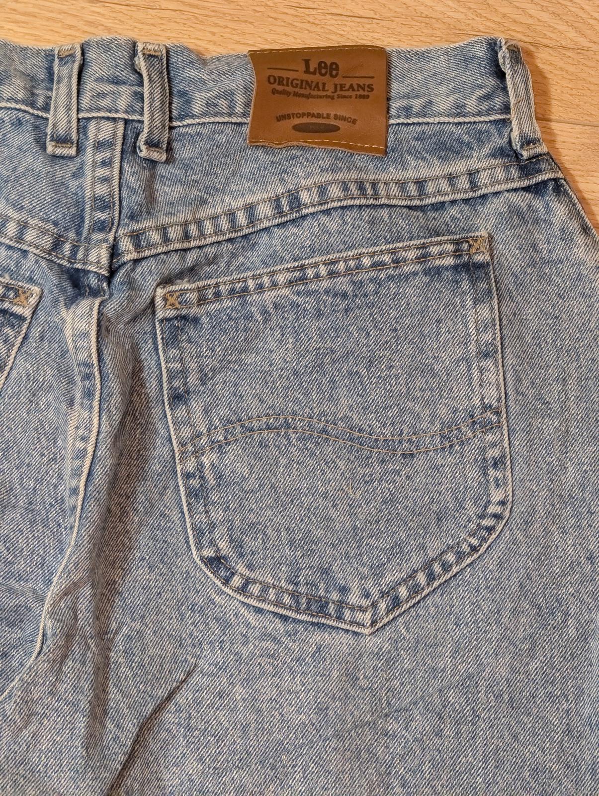 Lee Women's Straight Jeans - Blue - Size 30W 29L