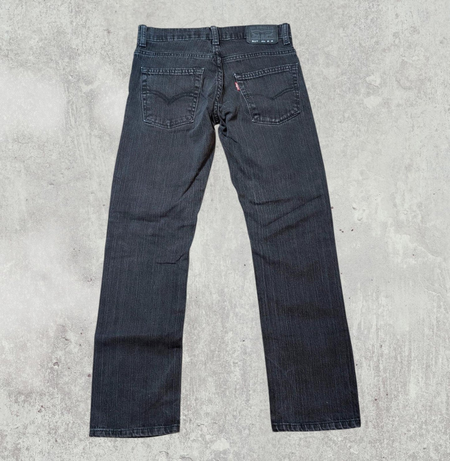 Levi's Women's 511 Skinny Jeans - Black - Size 26W 26L