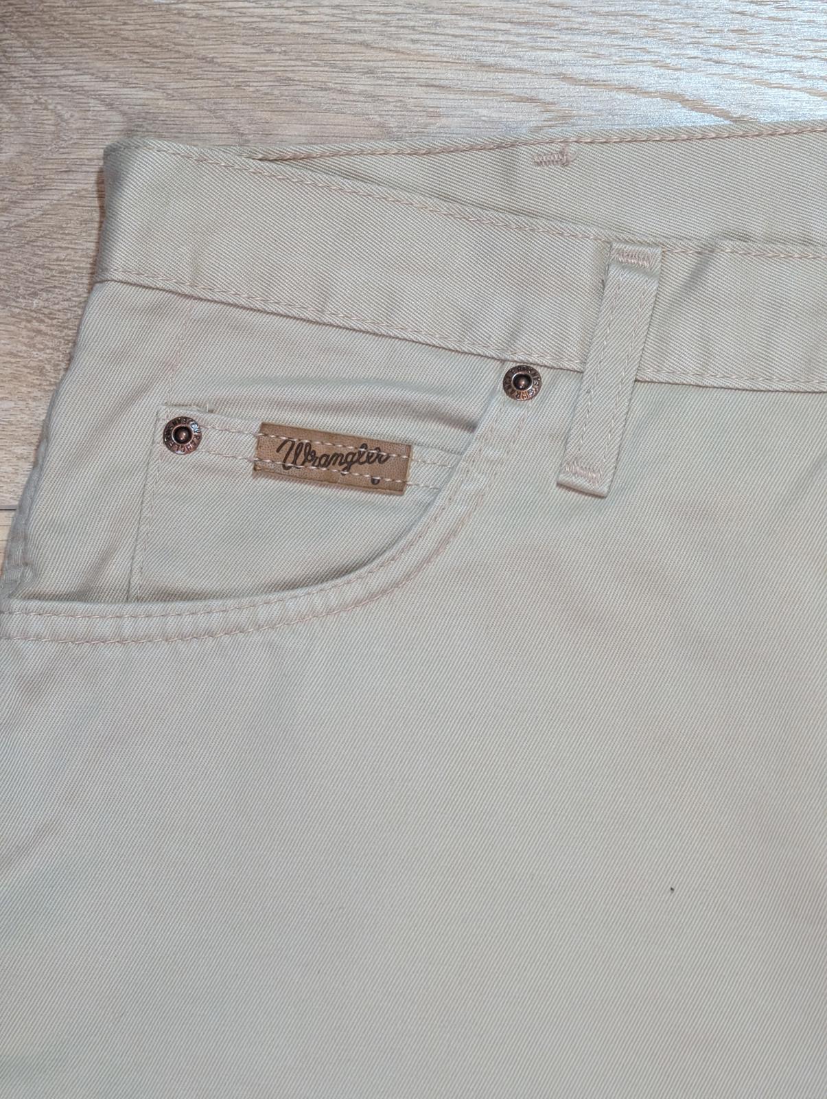 Wrangler Men's Texas Chino Trousers - Tan - Size 34W 30L