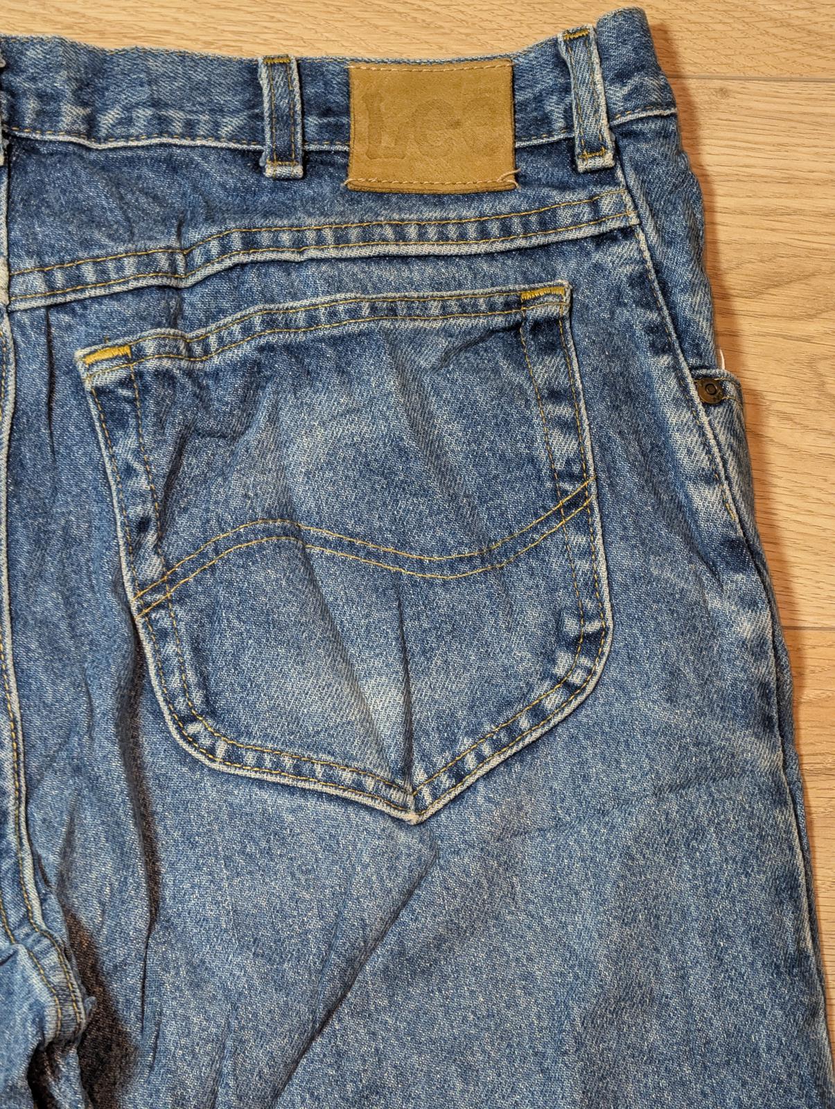 Lee Men's Straight Jeans - Blue - Size 34W 30L