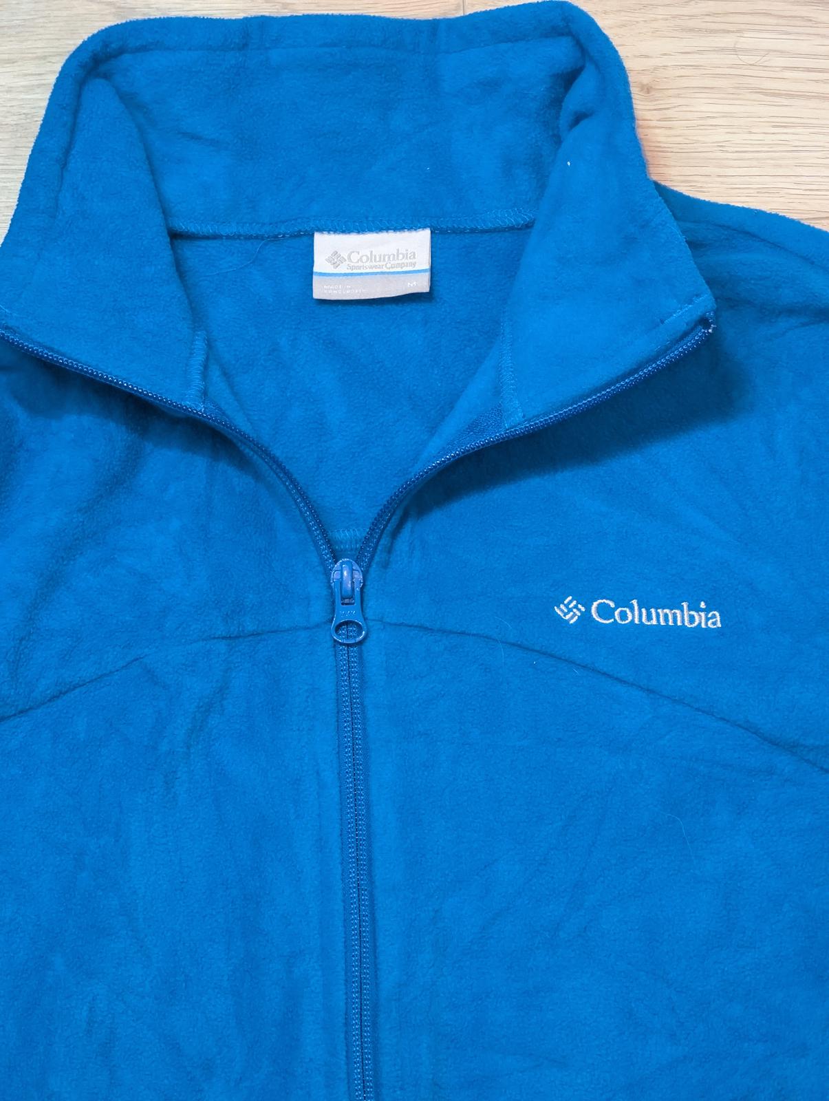 Columbia Women's Fleece Jacket - Blue - Size Medium
