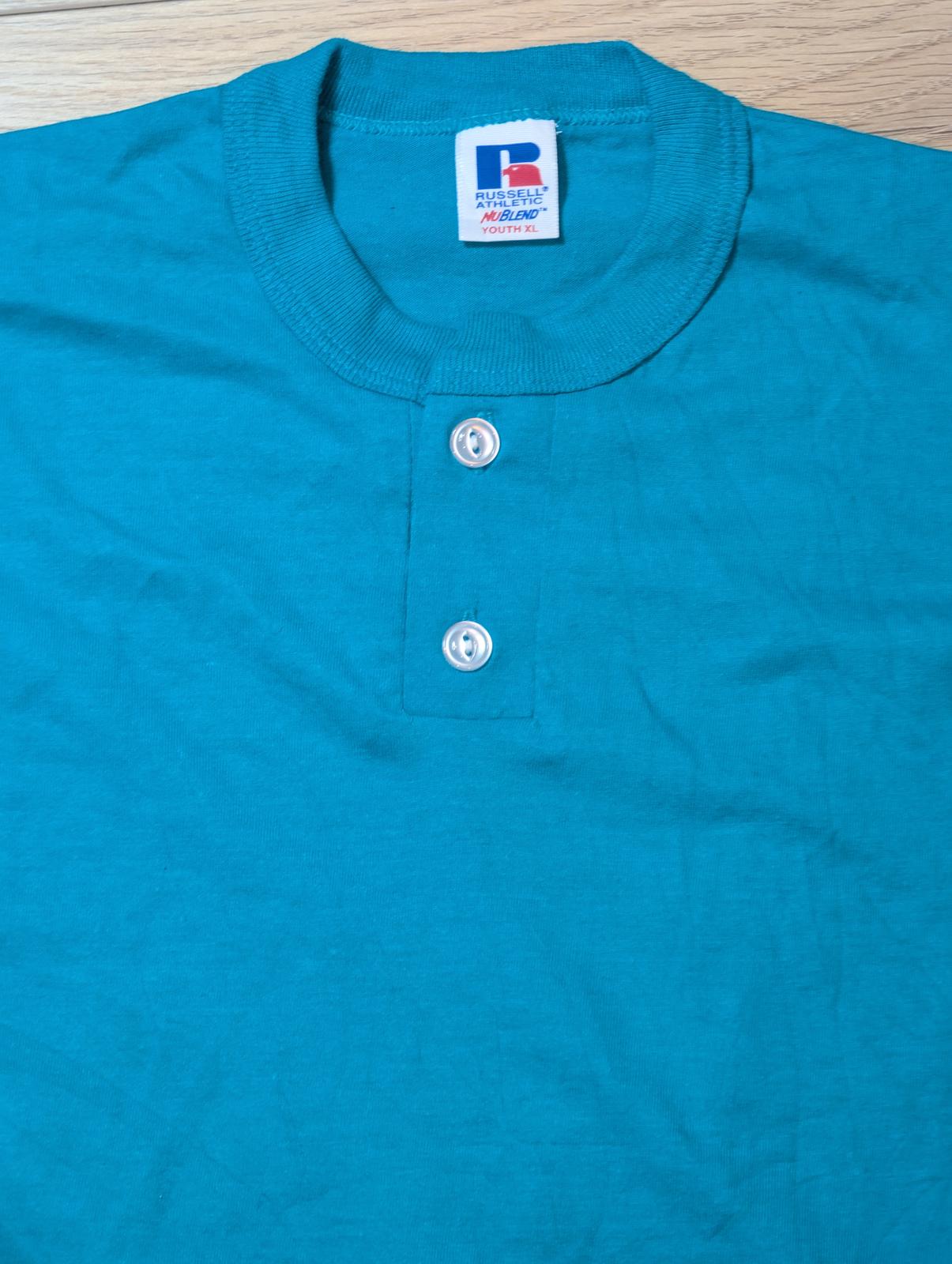 Russell Athletic Kids T Shirt - Green - Size XL