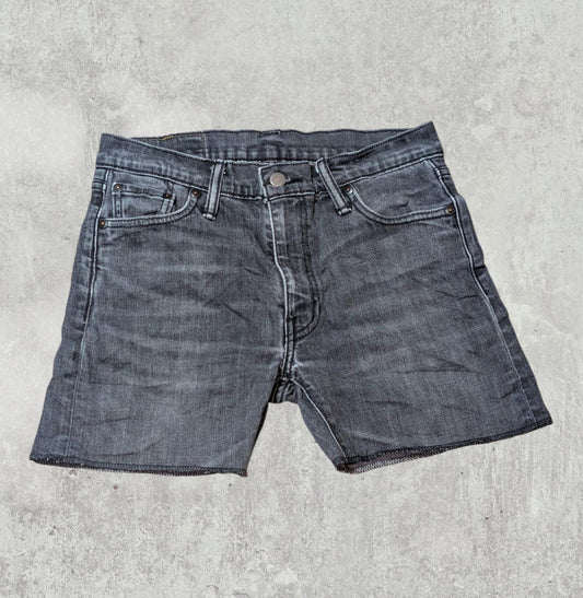 Levi's Men's 513 Jeans Shorts - Black - Size 30W