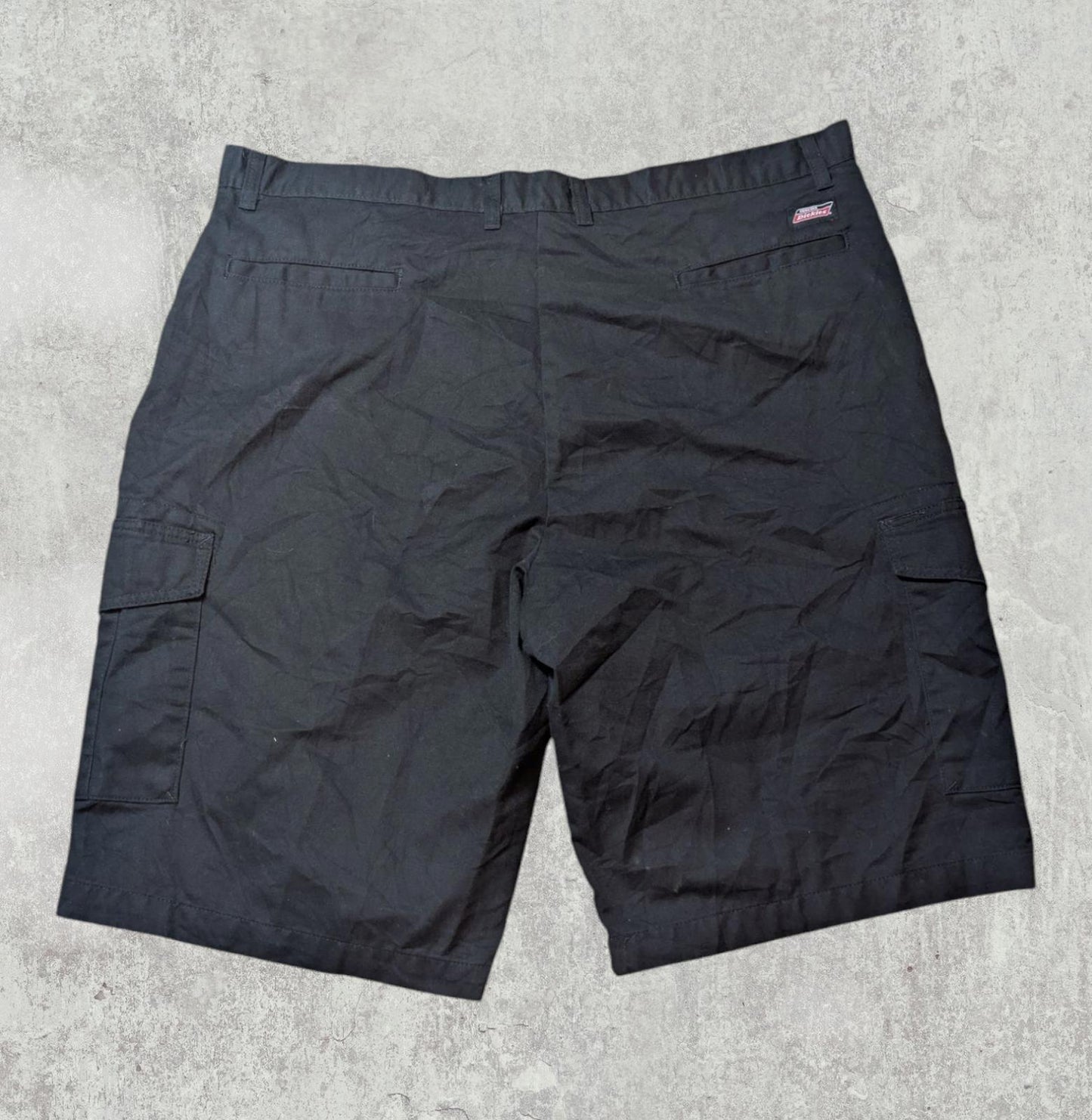 Dickies Men's Cargo Shorts - Black - Size 42W