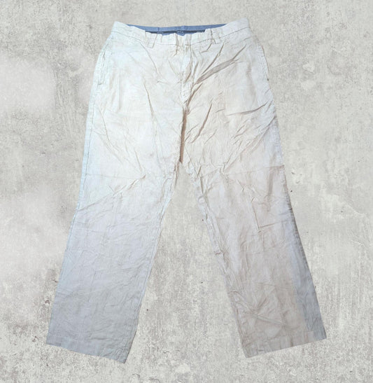 Nautica Men's Corduroy Trousers - Beige - Size 36W 30L